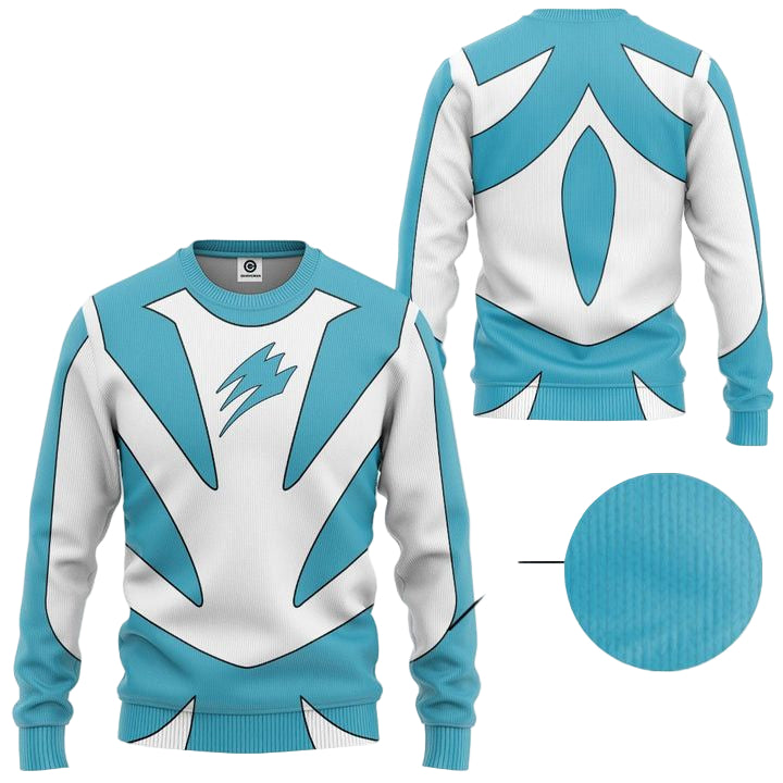 Jungle Fury Shark Power Rangers Ugly Christmas Sweater ? Usalast