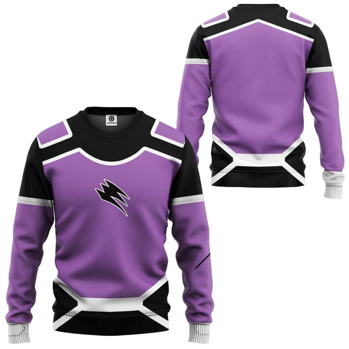 Jungle Fury Wolf Power Rangers Ugly Christmas Sweater ? Usalast