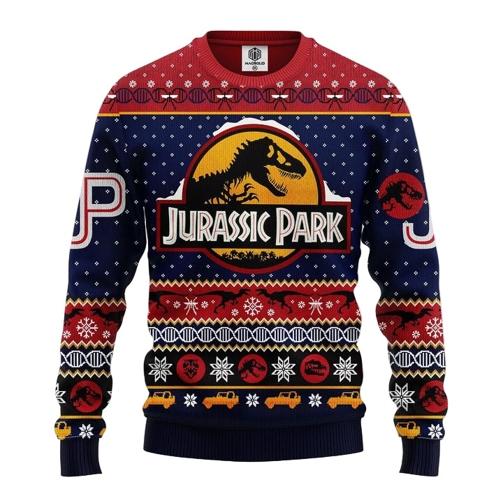 Jurrasic Park Ugly Christmas Sweater Amazing Gift Idea Thanksgiving Gift ? Usalast