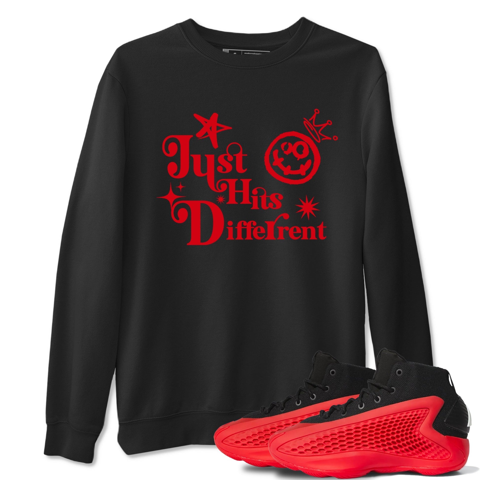 Just Hits Different Sneaker Tees - AE 1 Bred