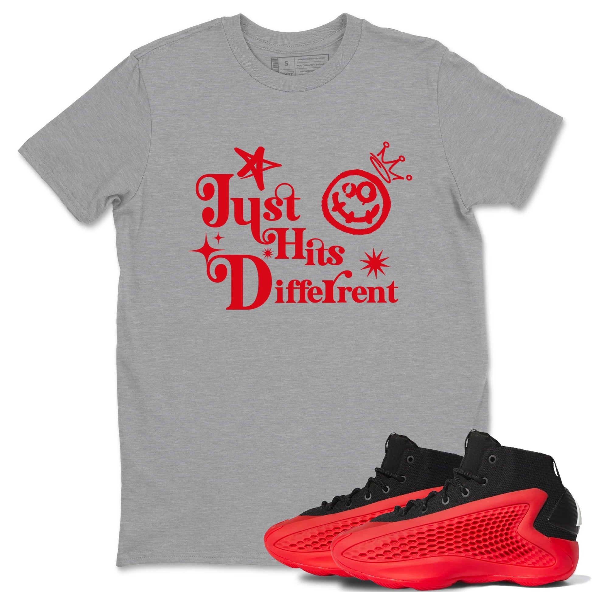 Just Hits Different Sneaker Tees - AE 1 Bred