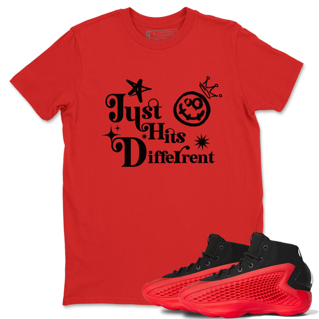 Just Hits Different Sneaker Tees - AE 1 Bred
