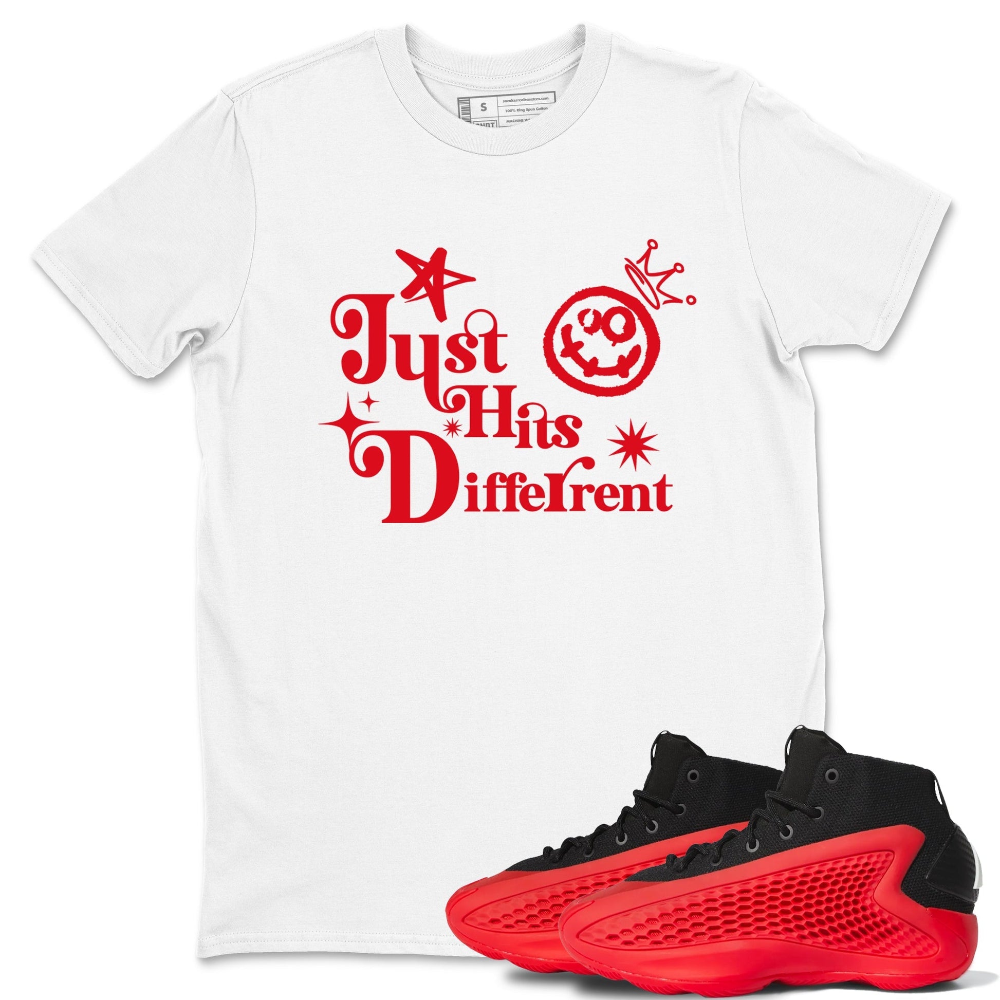 Just Hits Different Sneaker Tees - AE 1 Bred
