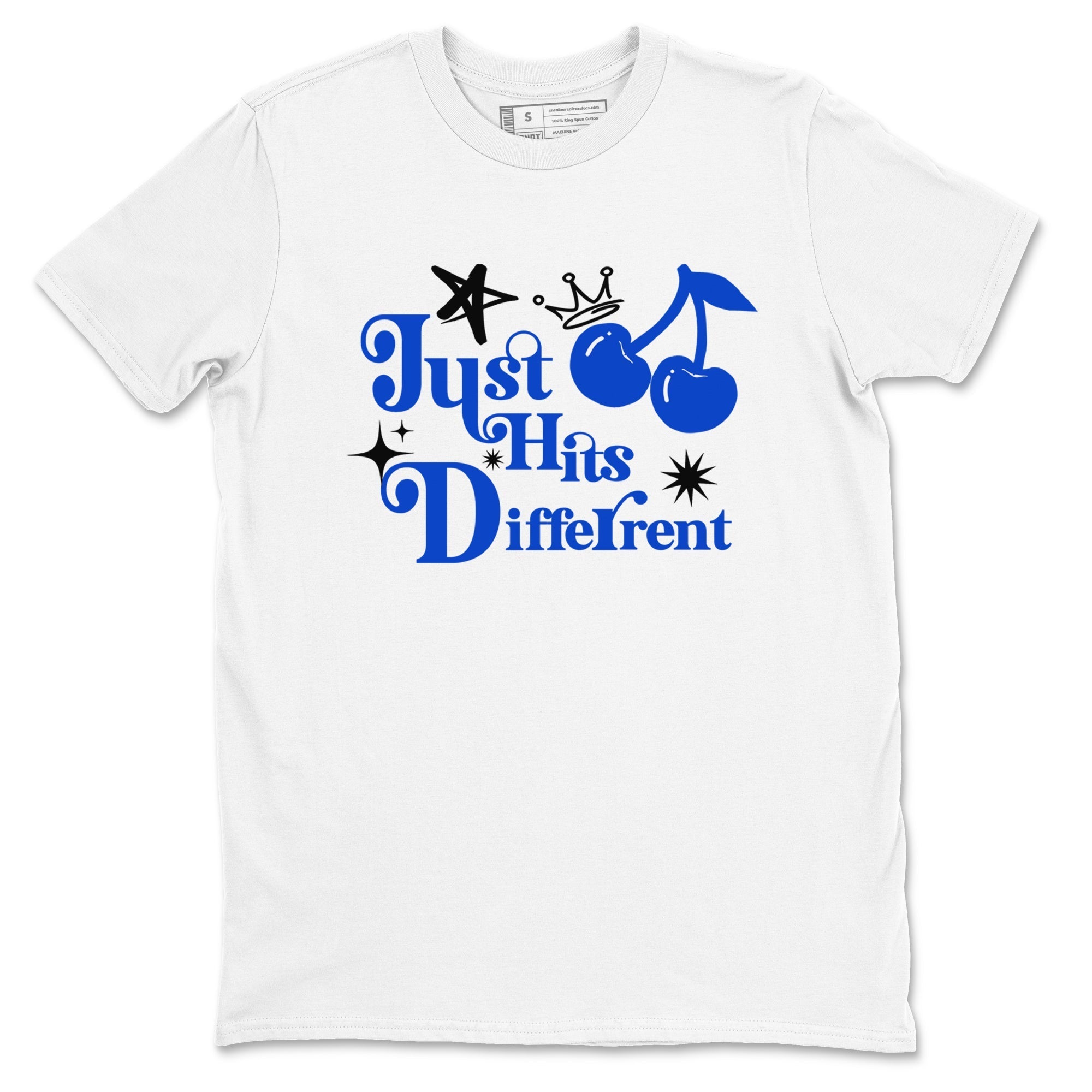 Just Hits Different Sneaker Tees - Air Jordan 12 Blueberry
