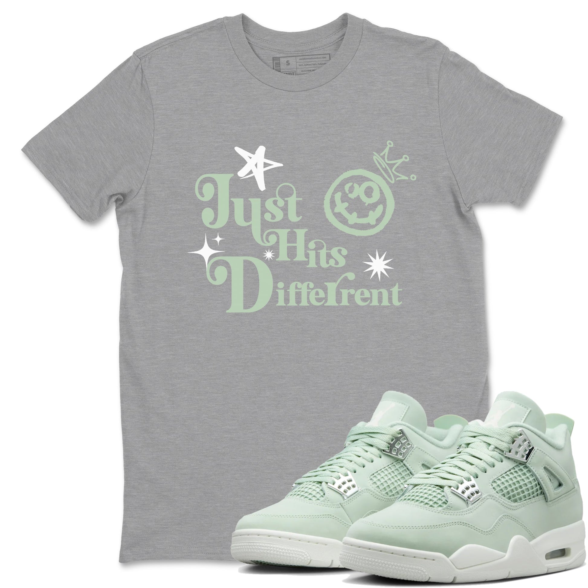 Just Hits Different Sneaker Tees - Air Jordan 4 Abundance