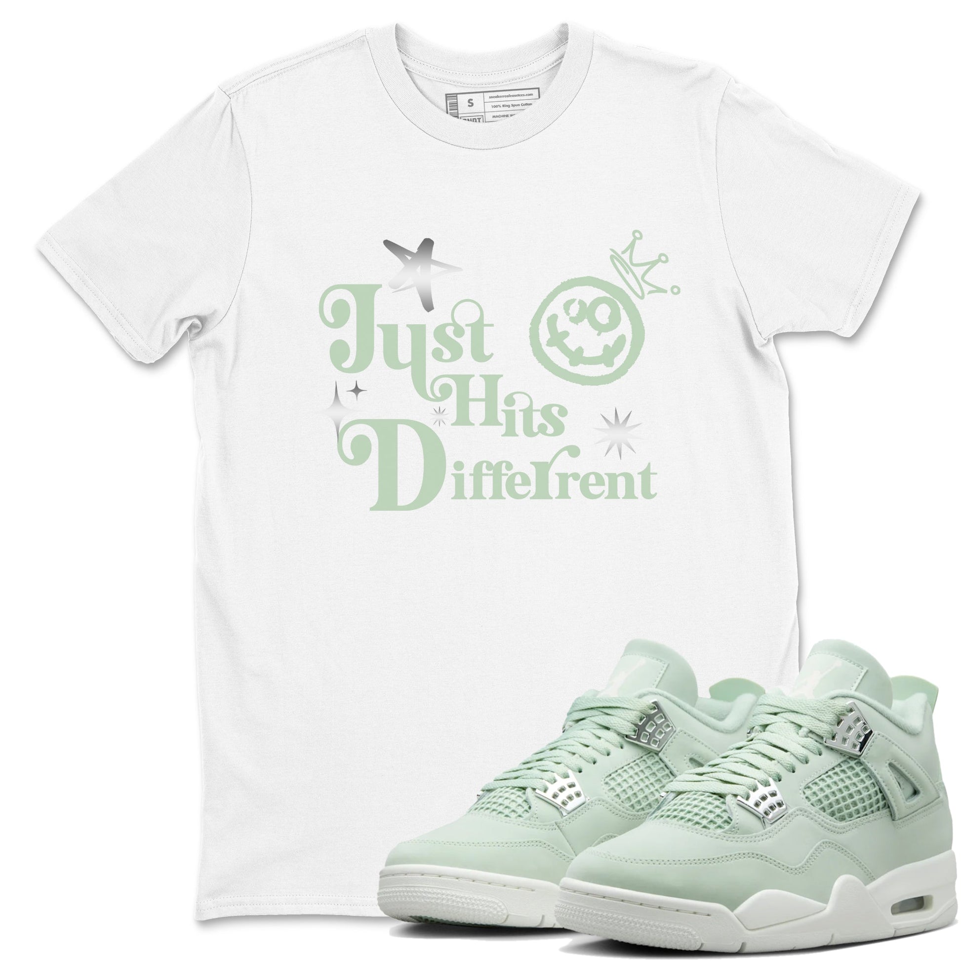 Just Hits Different Sneaker Tees - Air Jordan 4 Abundance