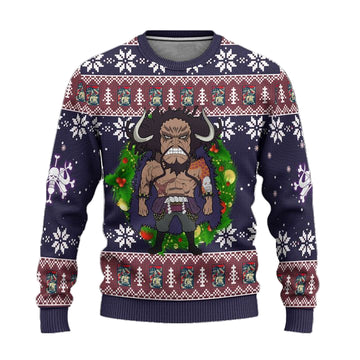 Kaido One Piece Anime Ugly Christmas Sweater Xmas Gift ? Usalast