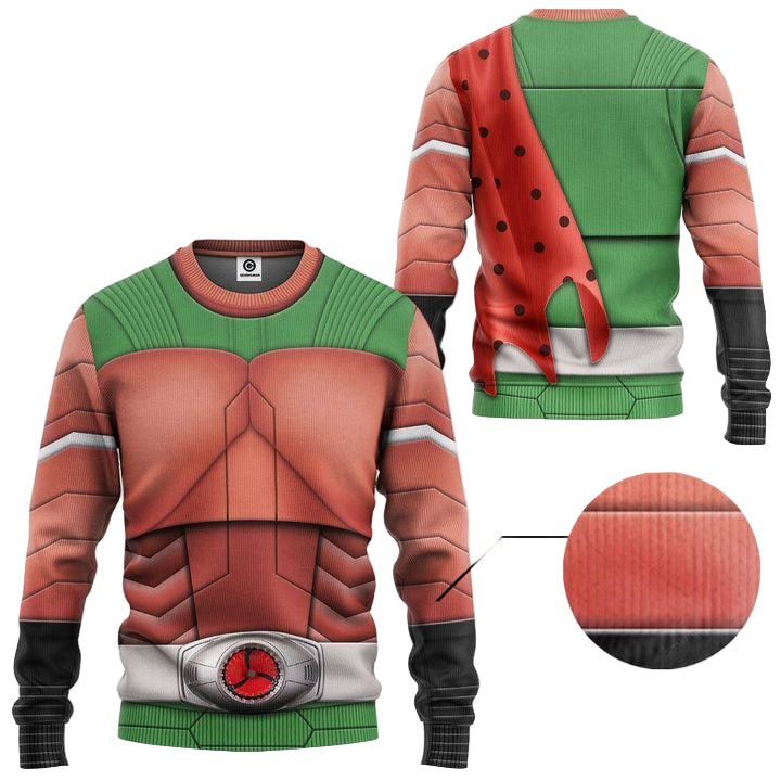 Kamen Rider Black RX Skyrider Ugly Christmas Sweater ? Usalast