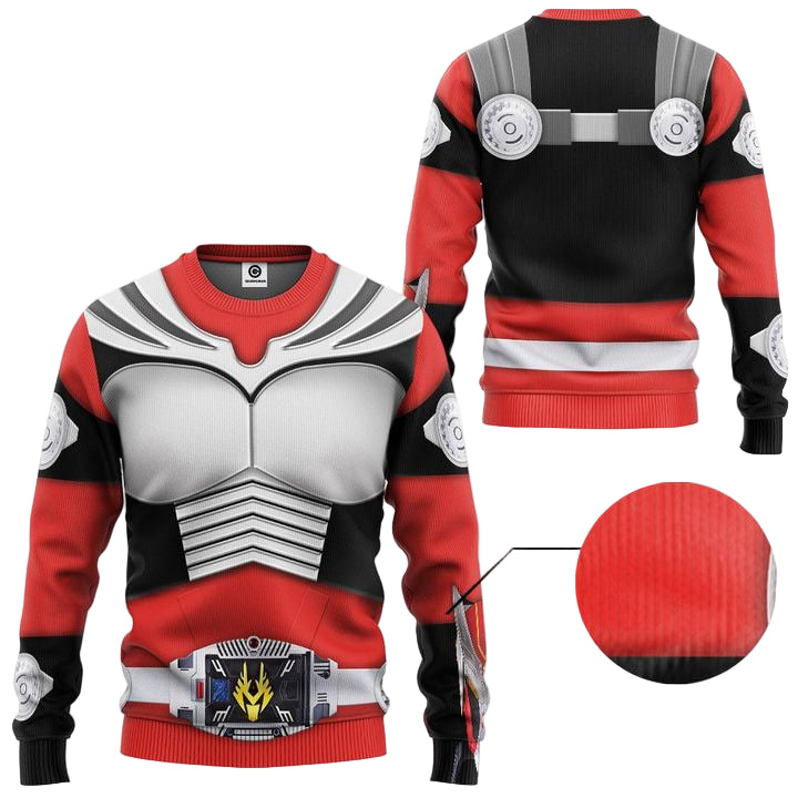 Kamen Rider Ryuki Ugly Christmas Sweater ? Usalast