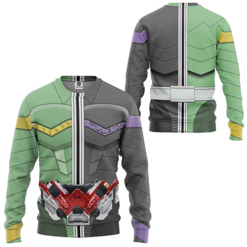 Kamen Rider W Cyclone Joker Form Ugly Christmas Sweater ? Usalast