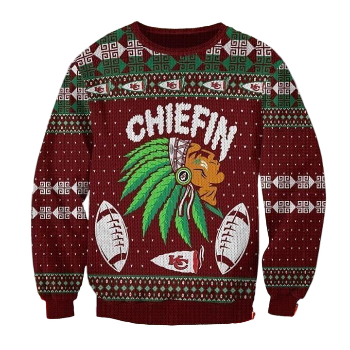 Kansas City Chiefs Chiefin Ugly Christmas 3D Printed Sweater 3D 3D Graphic Printed Tshirt Hoodie Up To 5Xl 3D Hoodie Sweater Tshirt ? Usalast