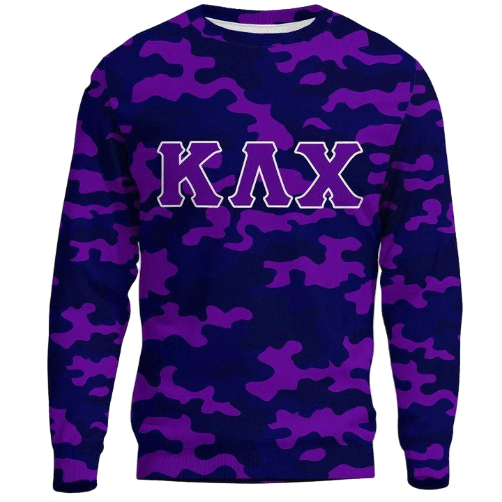 Kappa Lambda Chi Sweater Camo Special A31 ? Usalast