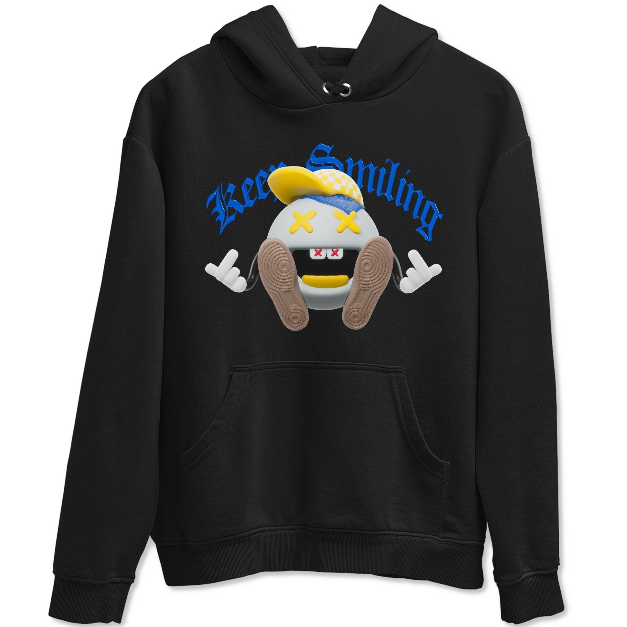 Keep Smiling Sneaker Tees - Air Jordan 1 Travis Scott Canary