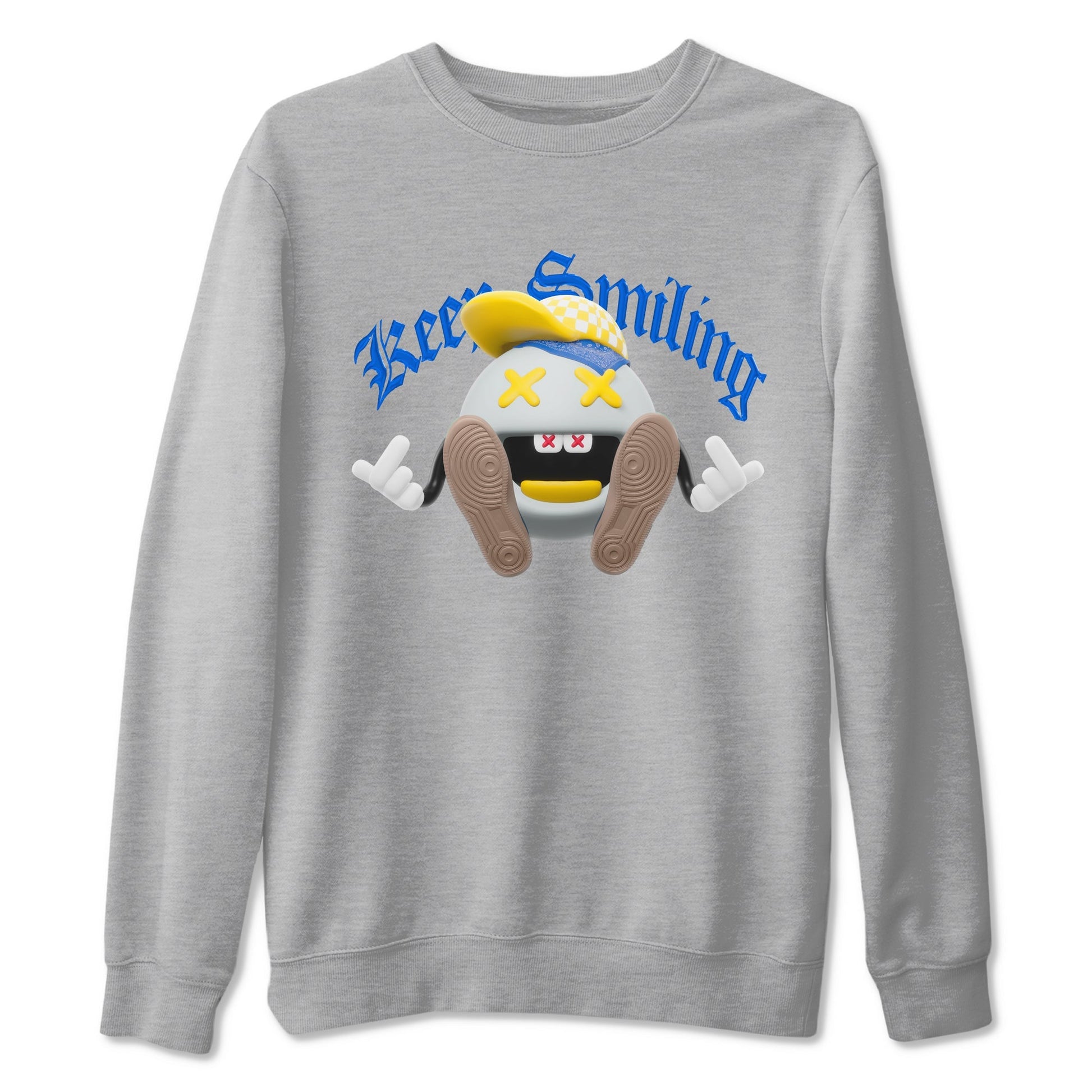 Keep Smiling Sneaker Tees - Air Jordan 1 Travis Scott Canary