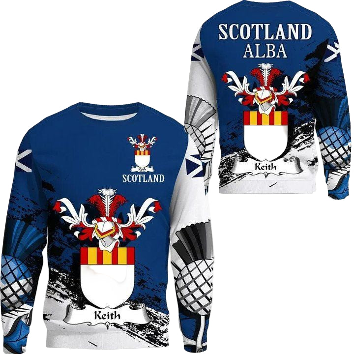 Keith Scottish Family Crest Scotland Special Sweater A7 ? Usalast