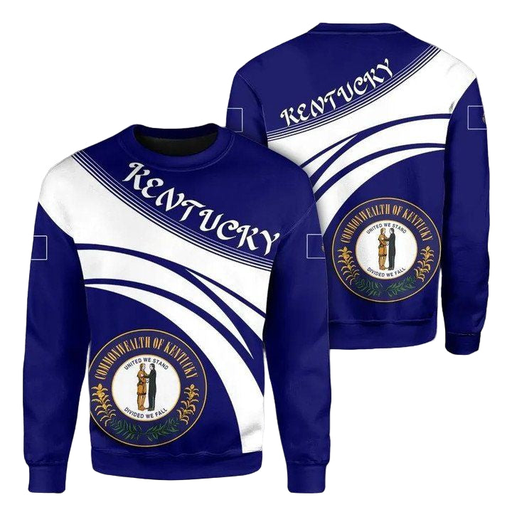 Kentucky Coat Of Arms Sweater Cricket Style J5W ? Usalast