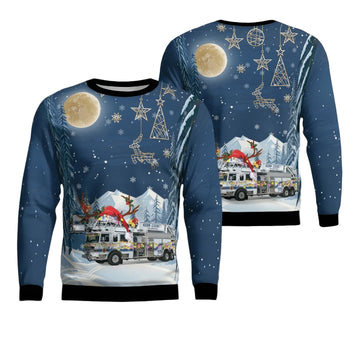 Kern County Fire Department Christmas AOP Sweater ? Usalast