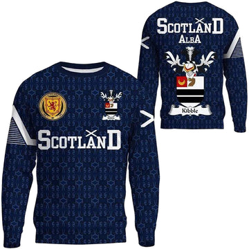 Kibble Family Crest Sweater Scottish Home ? 1991 Style A7 ? Usalast