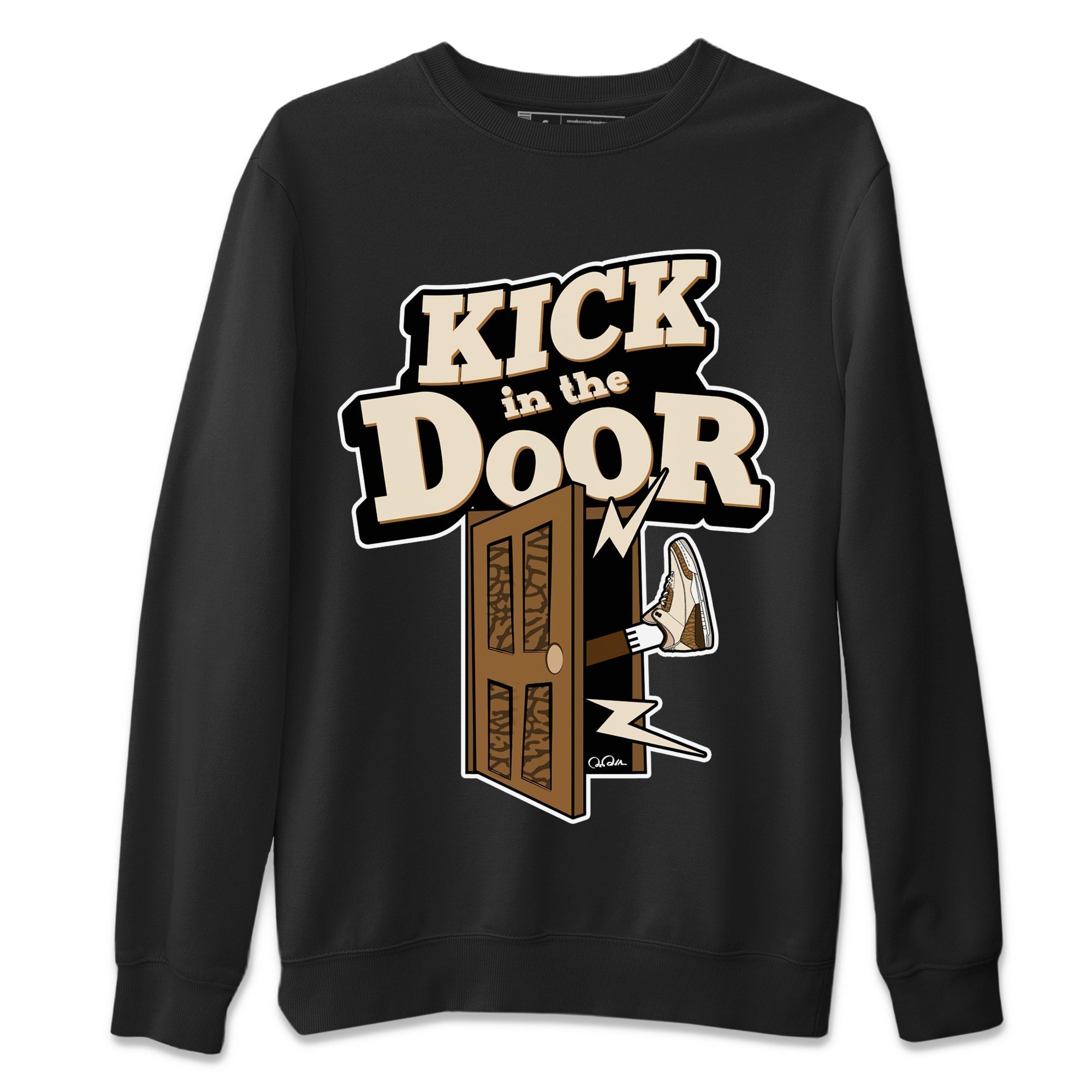 Kick In The Door Unisex Tops - Air Jordan 3 Palomino