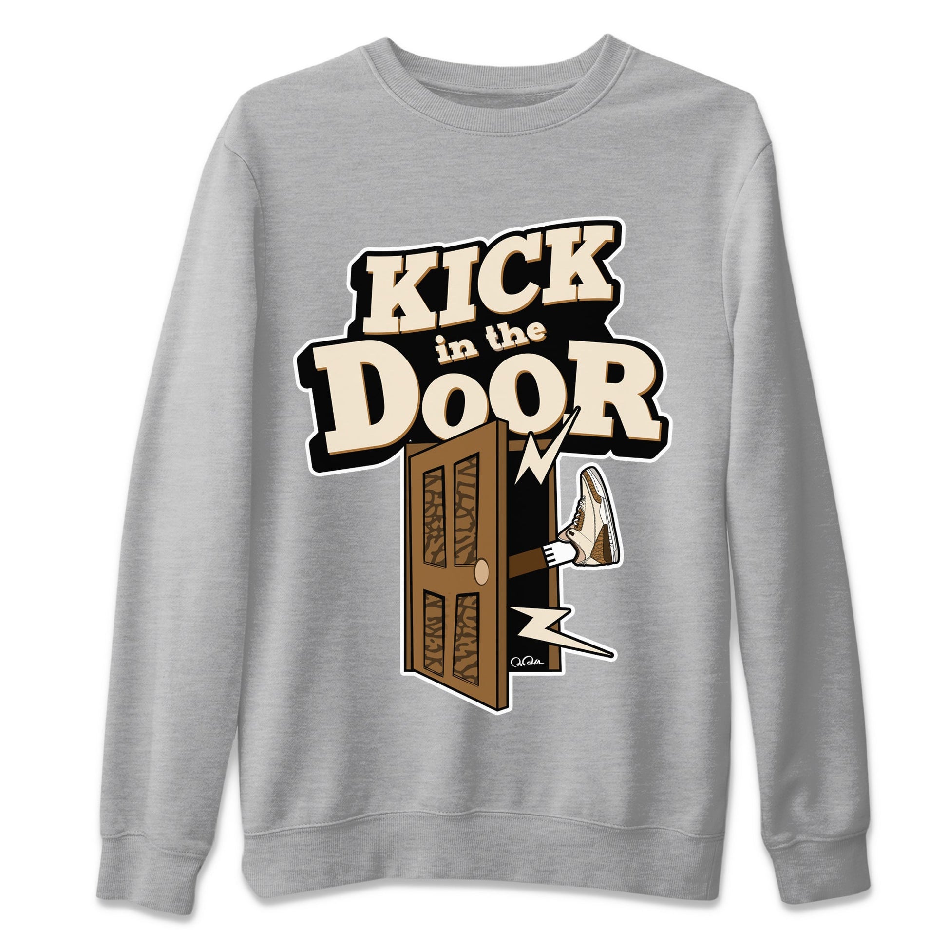 Kick In The Door Unisex Tops - Air Jordan 3 Palomino