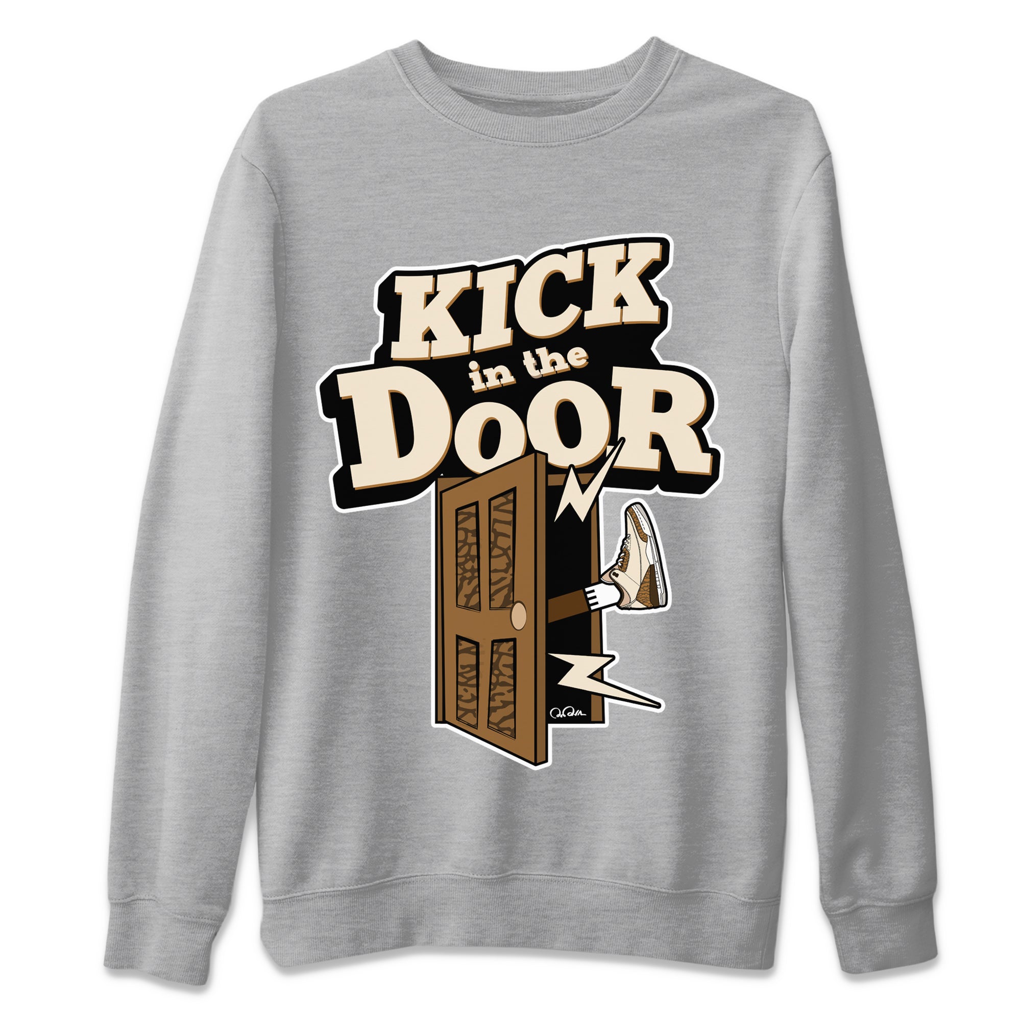 Kick In The Door Unisex Tops - Air Jordan 3 Palomino