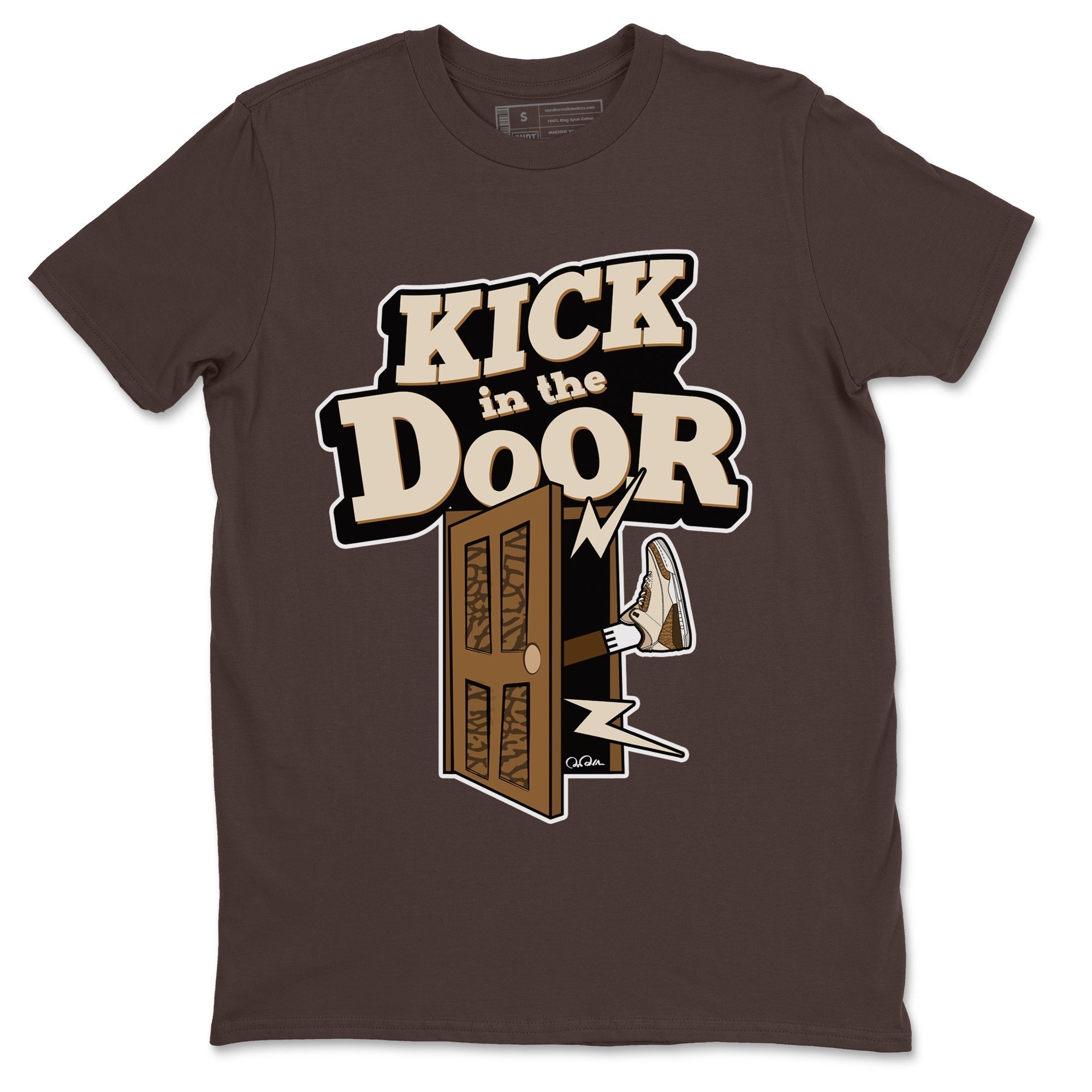 Kick In The Door Unisex Tops - Air Jordan 3 Palomino