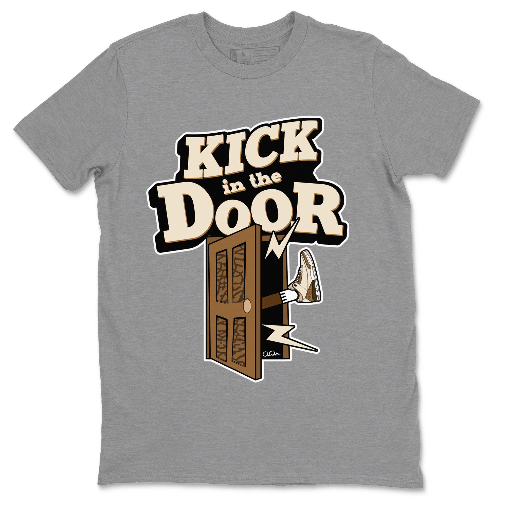 Kick In The Door Unisex Tops - Air Jordan 3 Palomino