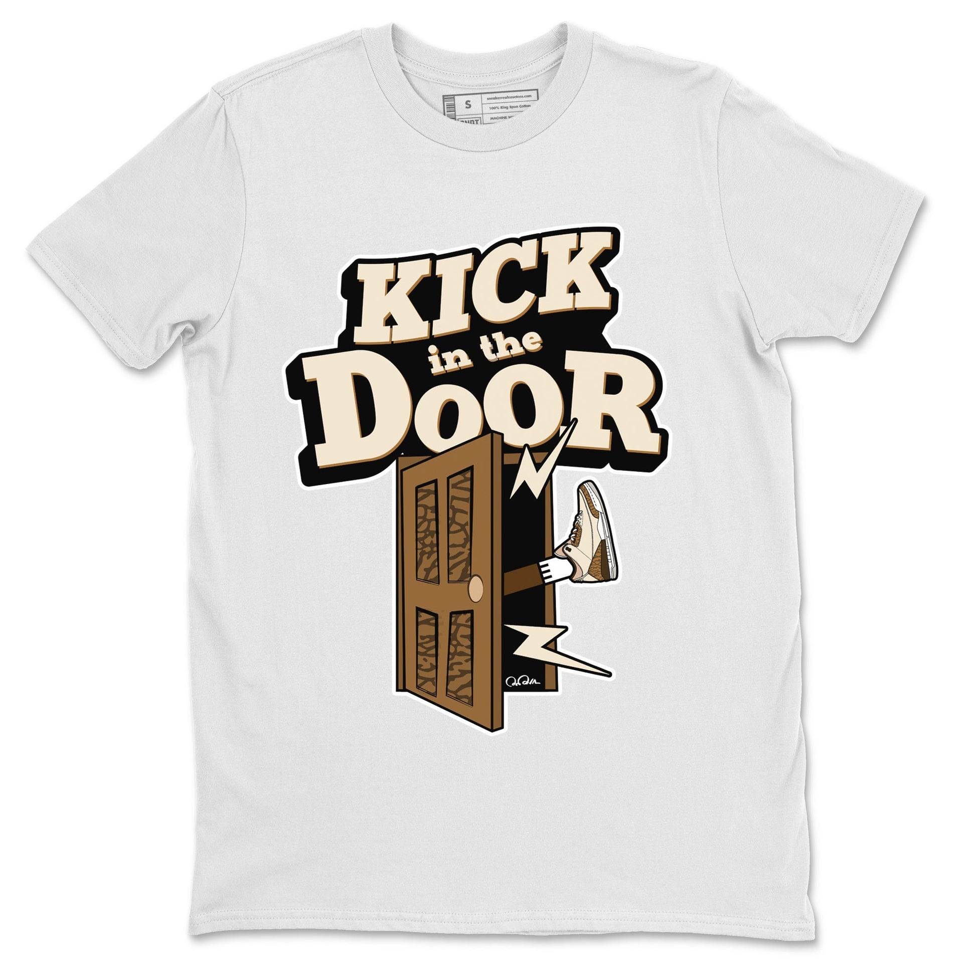 Kick In The Door Unisex Tops - Air Jordan 3 Palomino