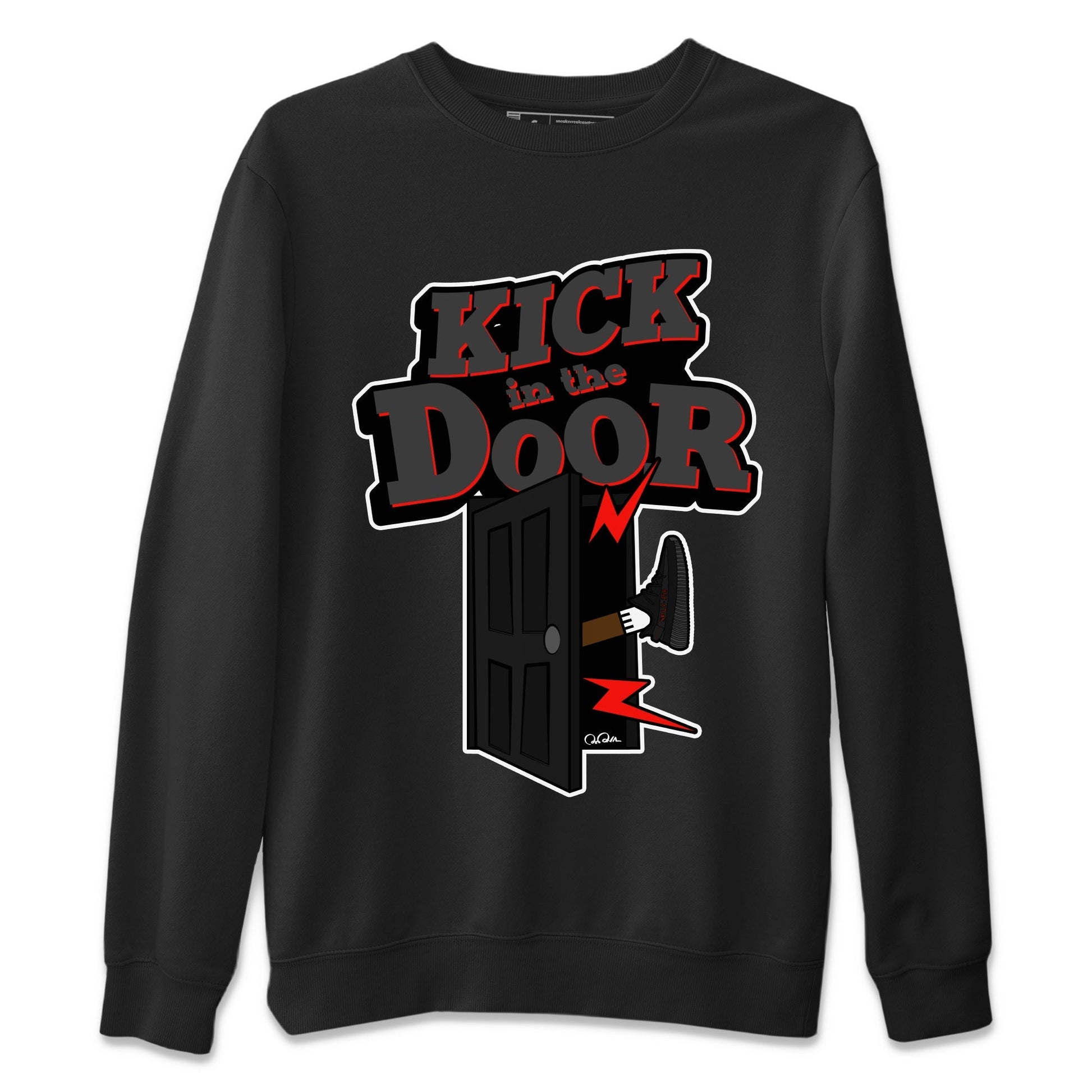 Kick In The Door Sneaker Tee - Yeezy 350 Bred