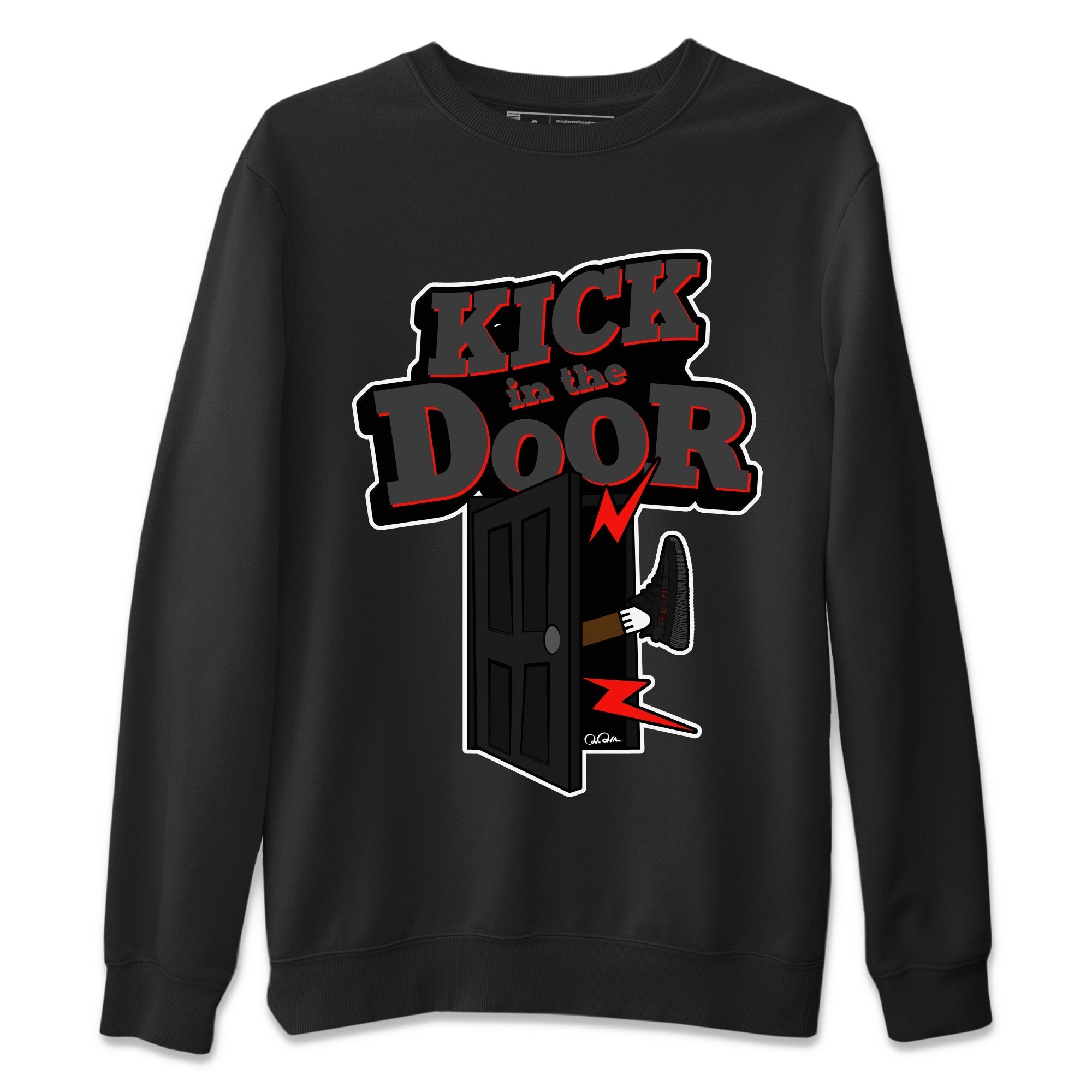 Kick In The Door Sneaker Tee - Yeezy 350 Bred