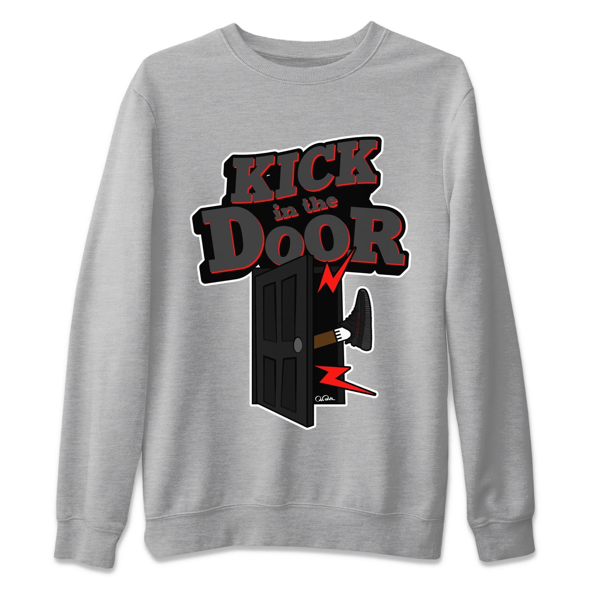 Kick In The Door Sneaker Tee - Yeezy 350 Bred
