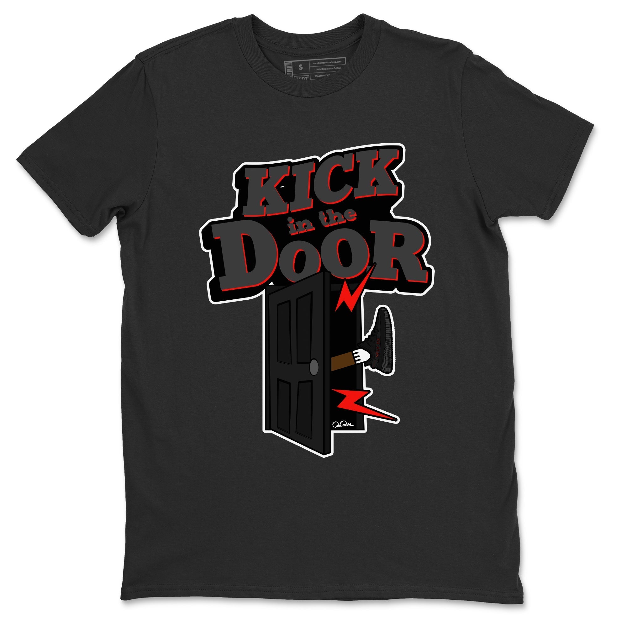 Kick In The Door Sneaker Tee - Yeezy 350 Bred
