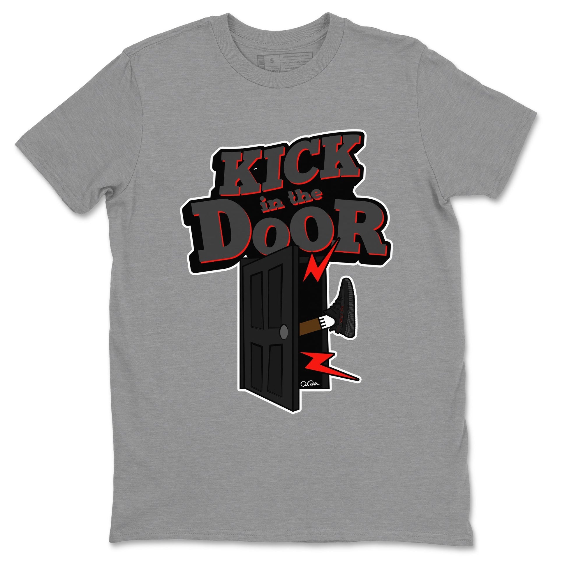 Kick In The Door Sneaker Tee - Yeezy 350 Bred
