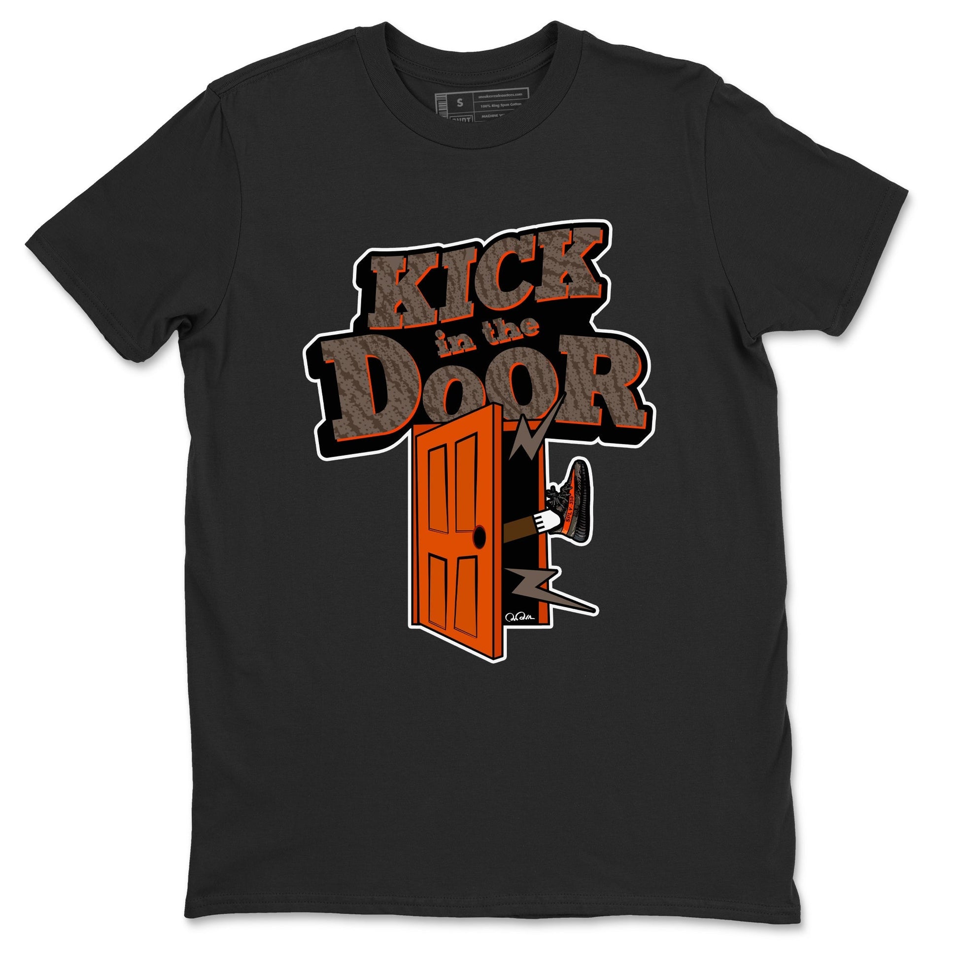 Kick In The Door Sneaker Tee - Yeezy 350 Carbon Beluga