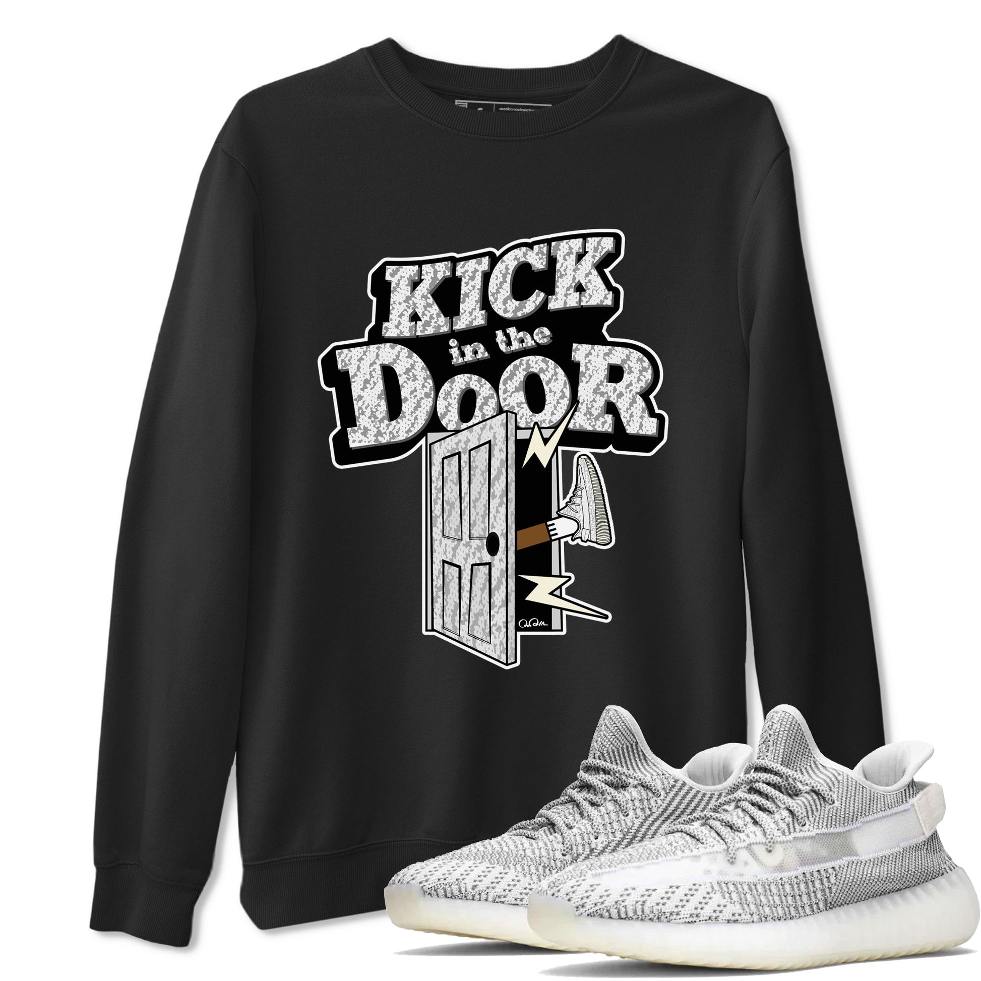 Kick In The Door Sneaker Tee - Yeezy 350 Static