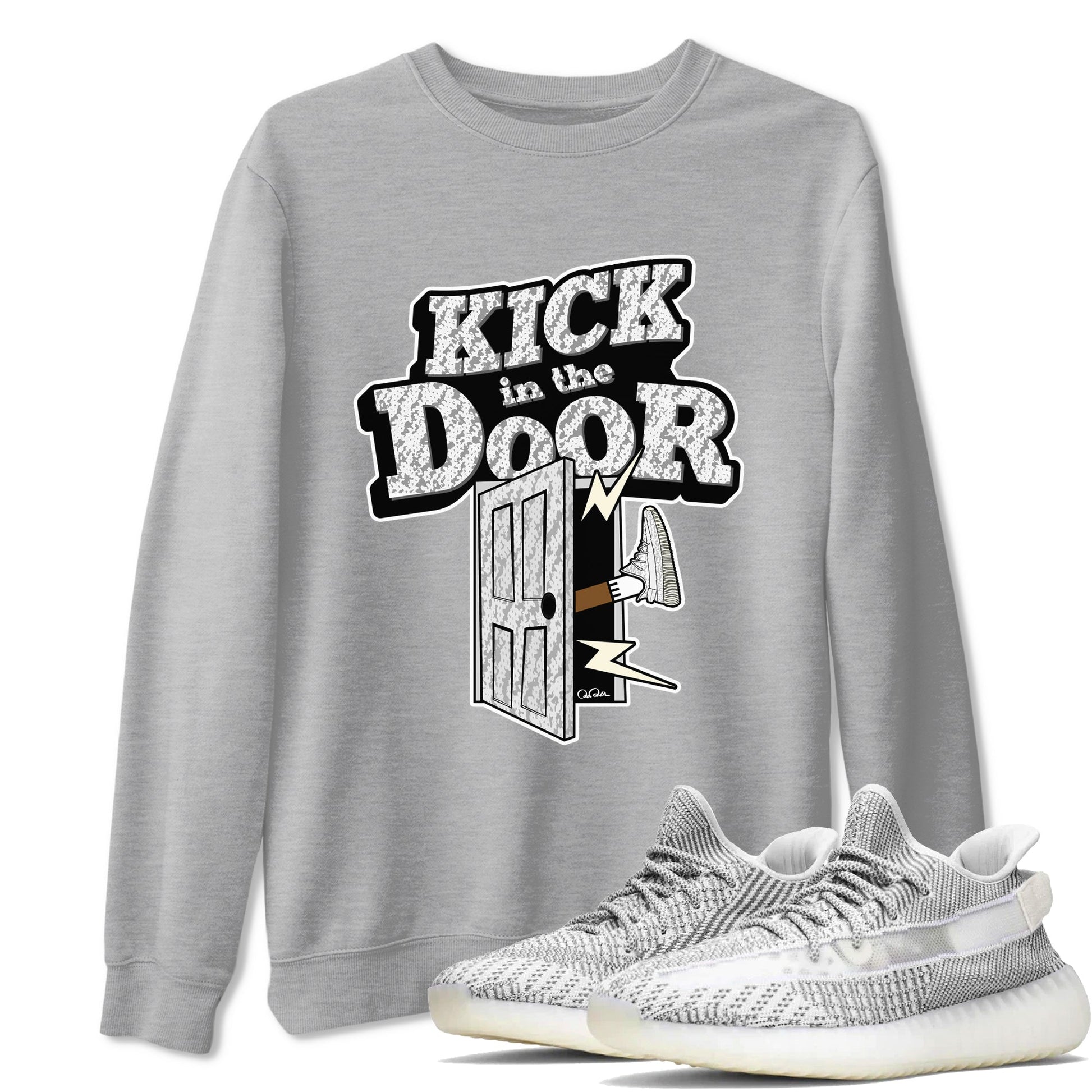 Kick In The Door Sneaker Tee - Yeezy 350 Static