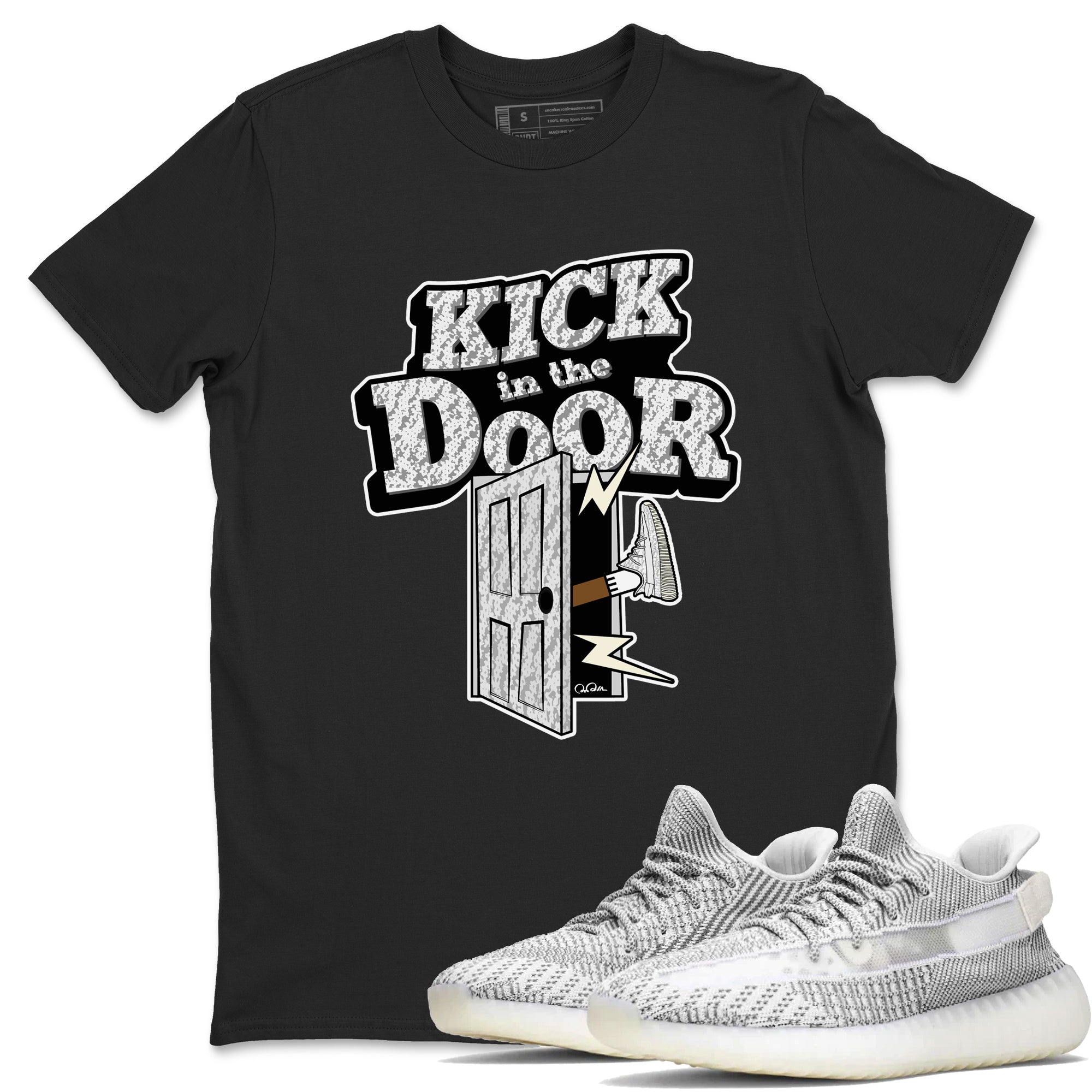 Kick In The Door Sneaker Tee - Yeezy 350 Static
