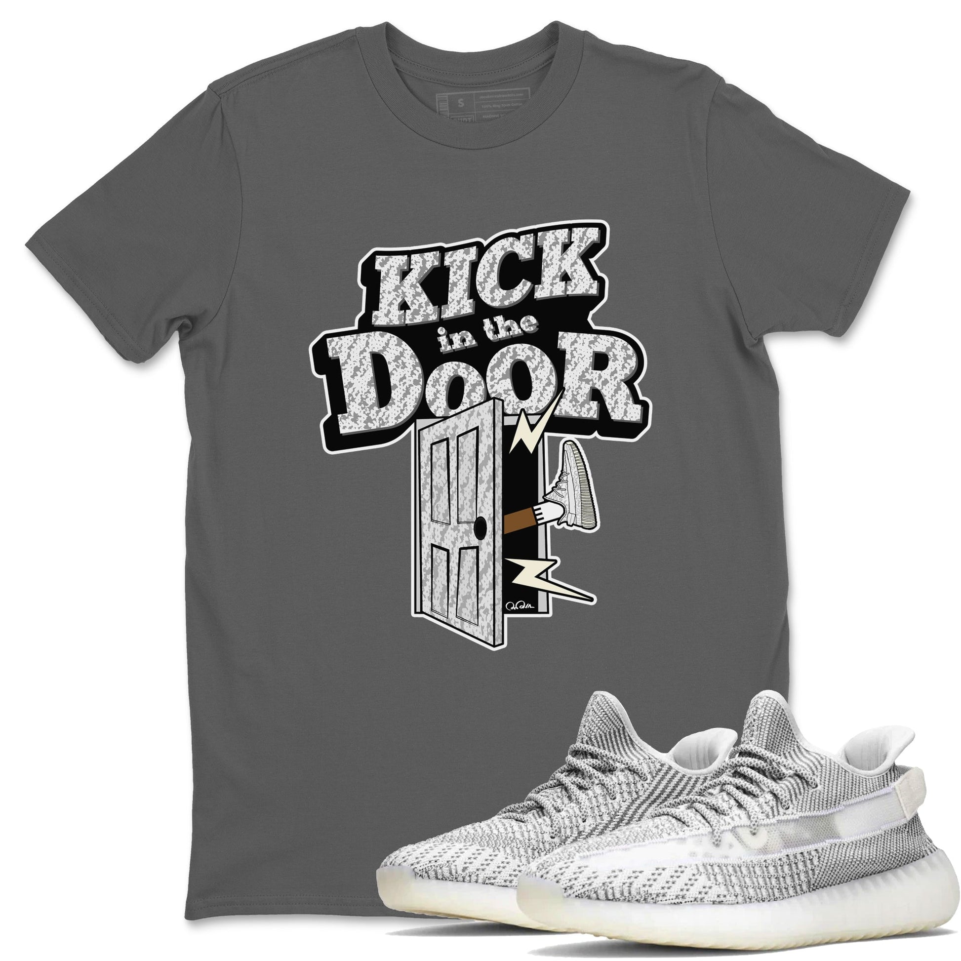 Kick In The Door Sneaker Tee - Yeezy 350 Static