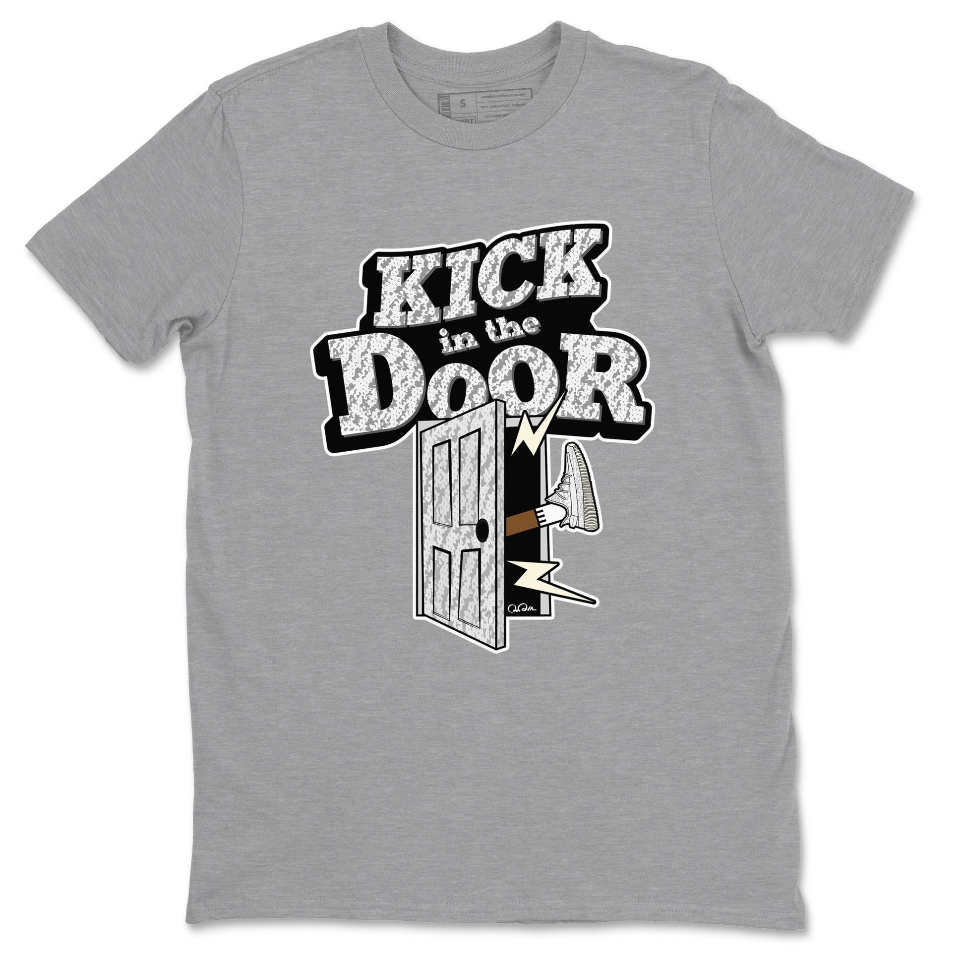 Kick In The Door Sneaker Tee - Yeezy 350 Static