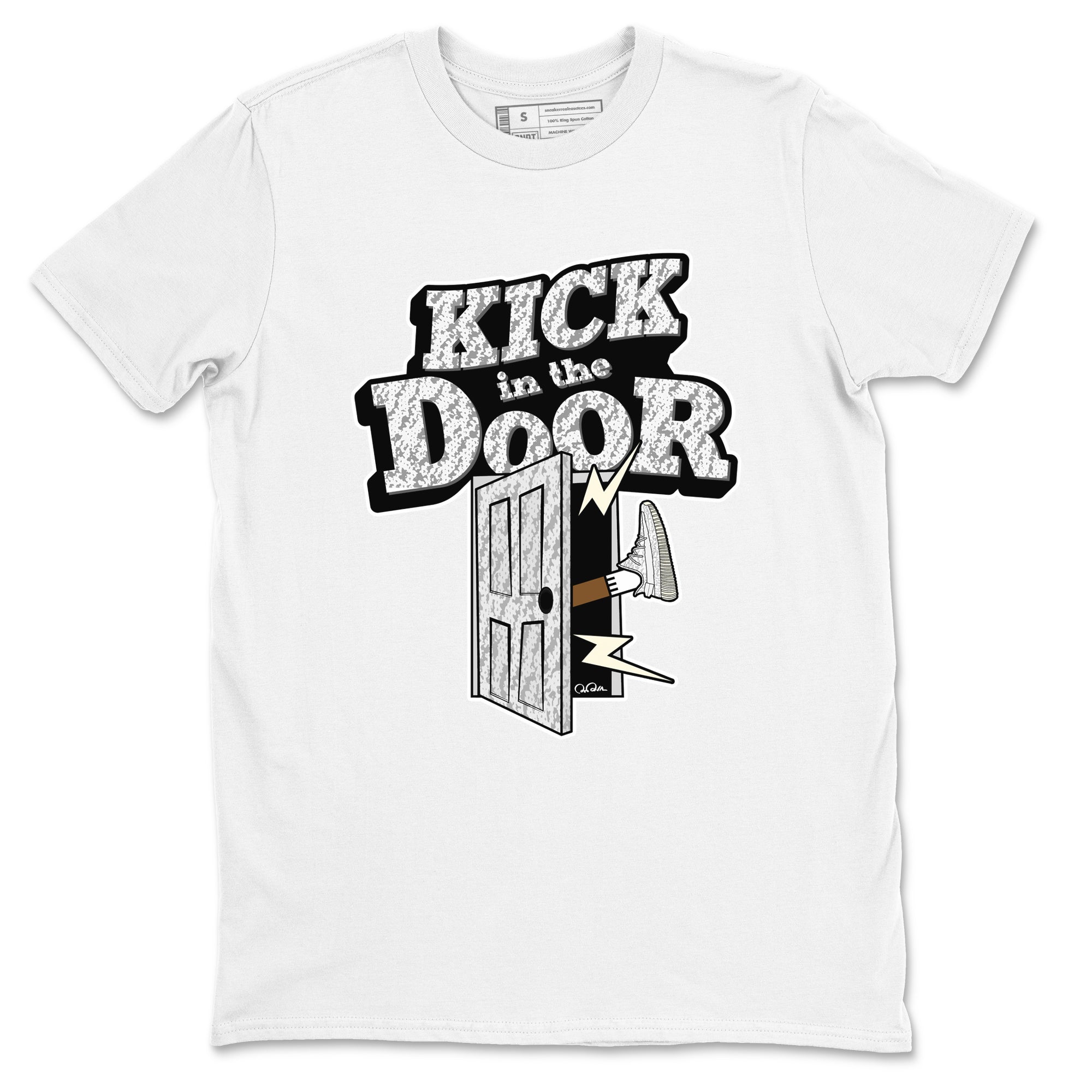 Kick In The Door Sneaker Tee - Yeezy 350 Static