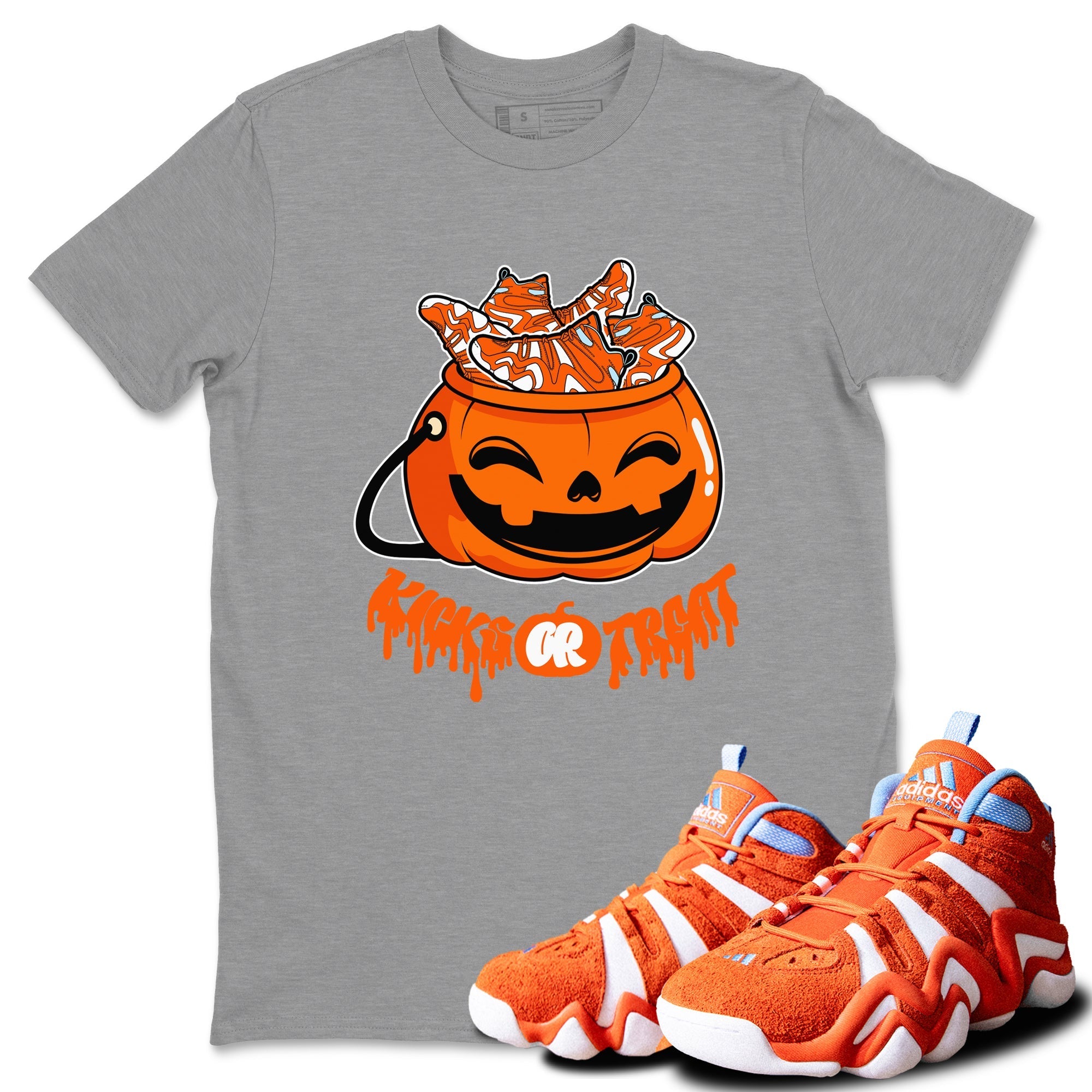 Kicks Or Treat Sneaker Tee - Crazy 8 Team Orange