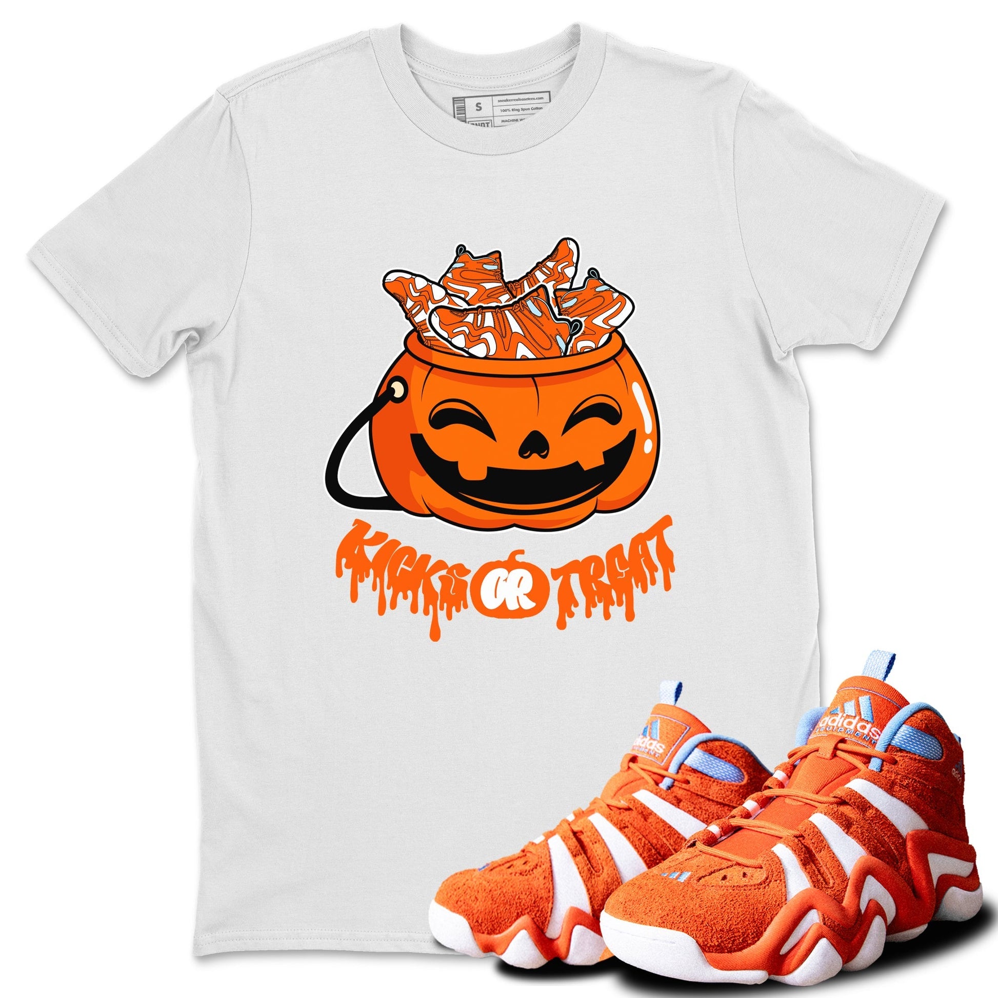 Kicks Or Treat Sneaker Tee - Crazy 8 Team Orange