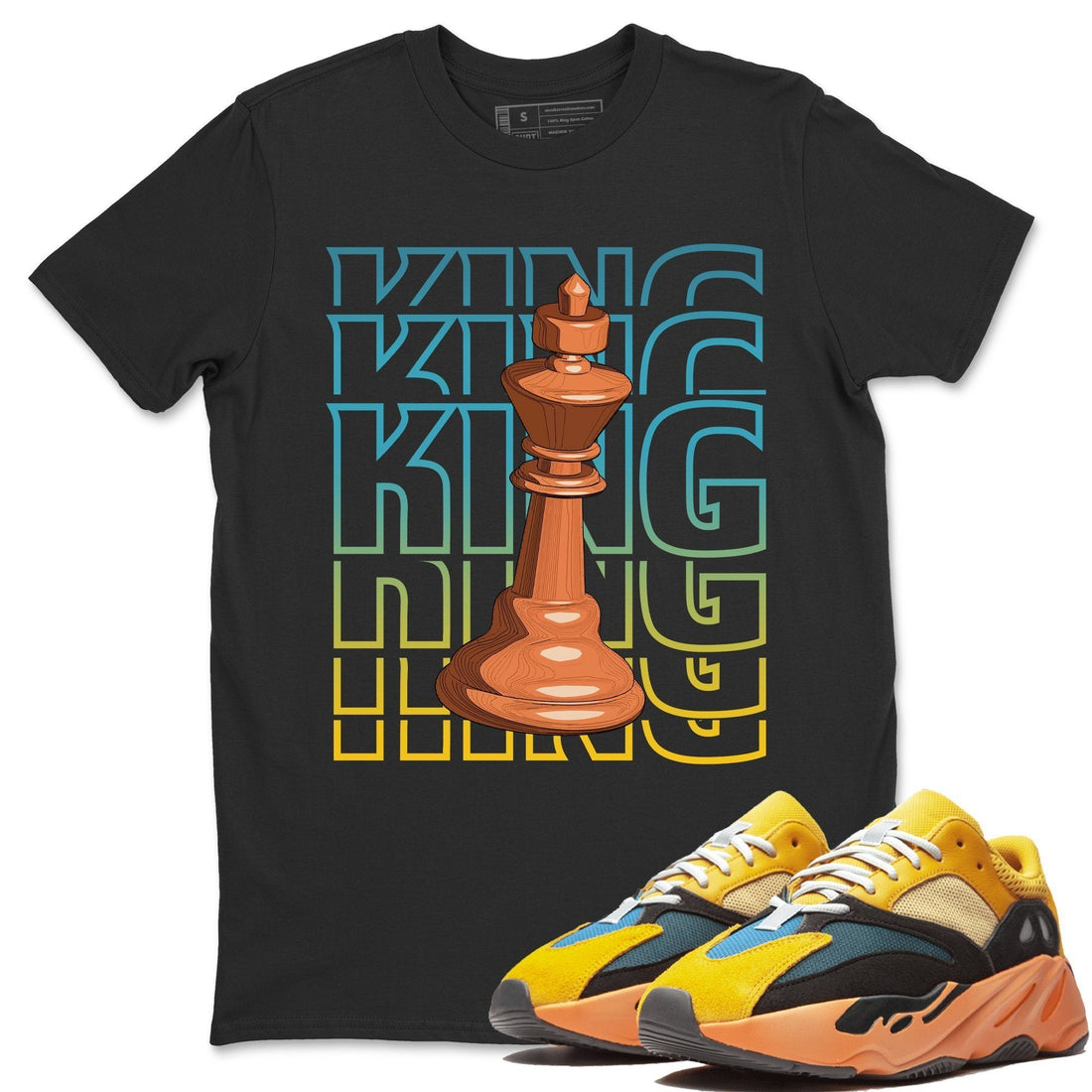 King Unisex Tops - Yeezy 700 Sun