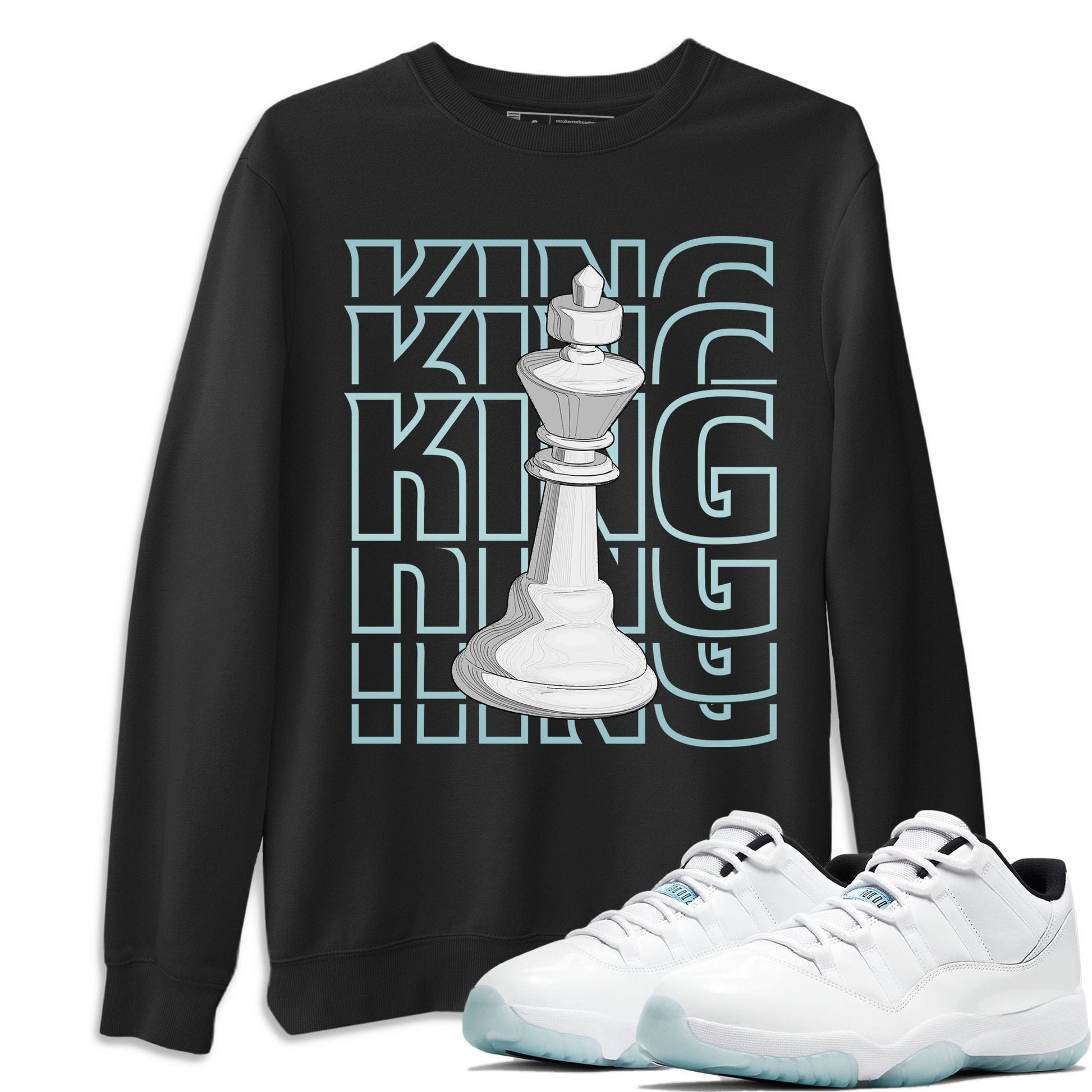 King Unisex Tops - Air Jordan 11 Legend Blue