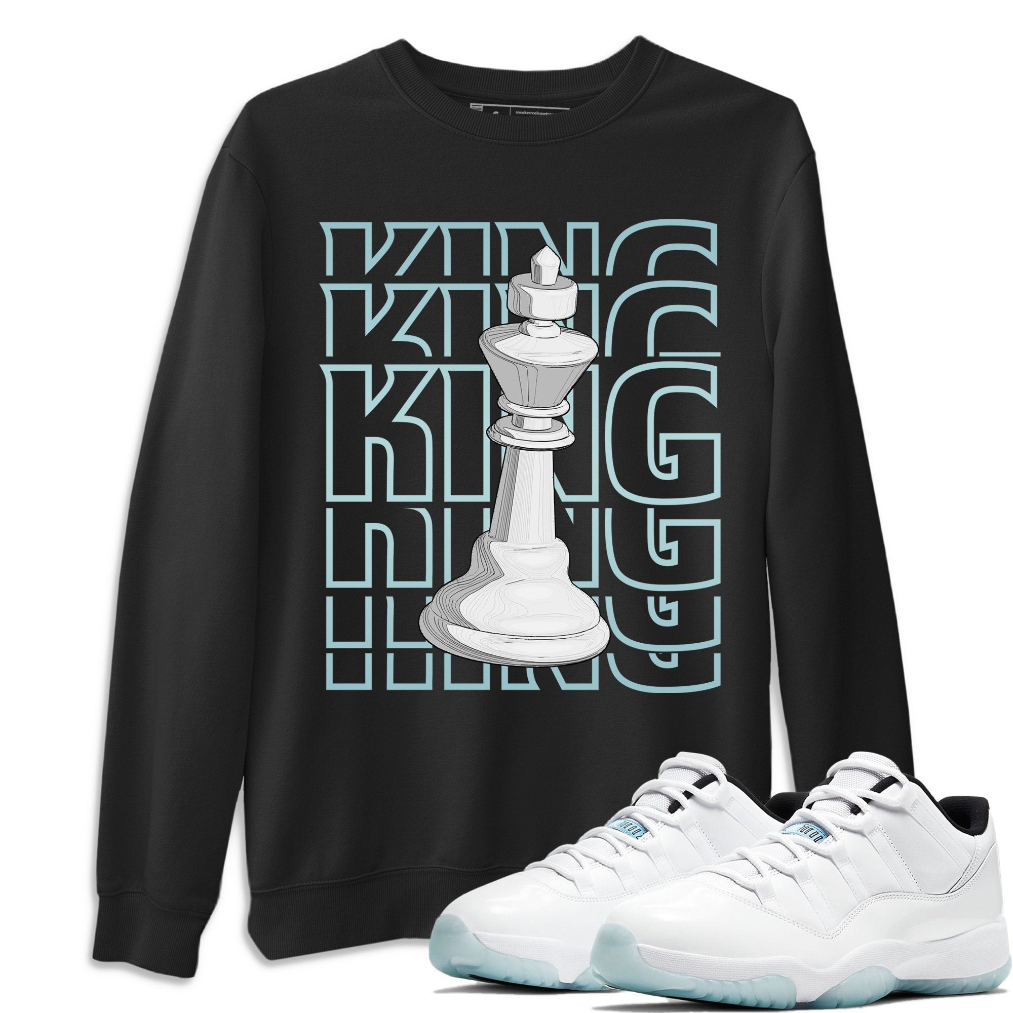 King Unisex Tops - Air Jordan 11 Legend Blue