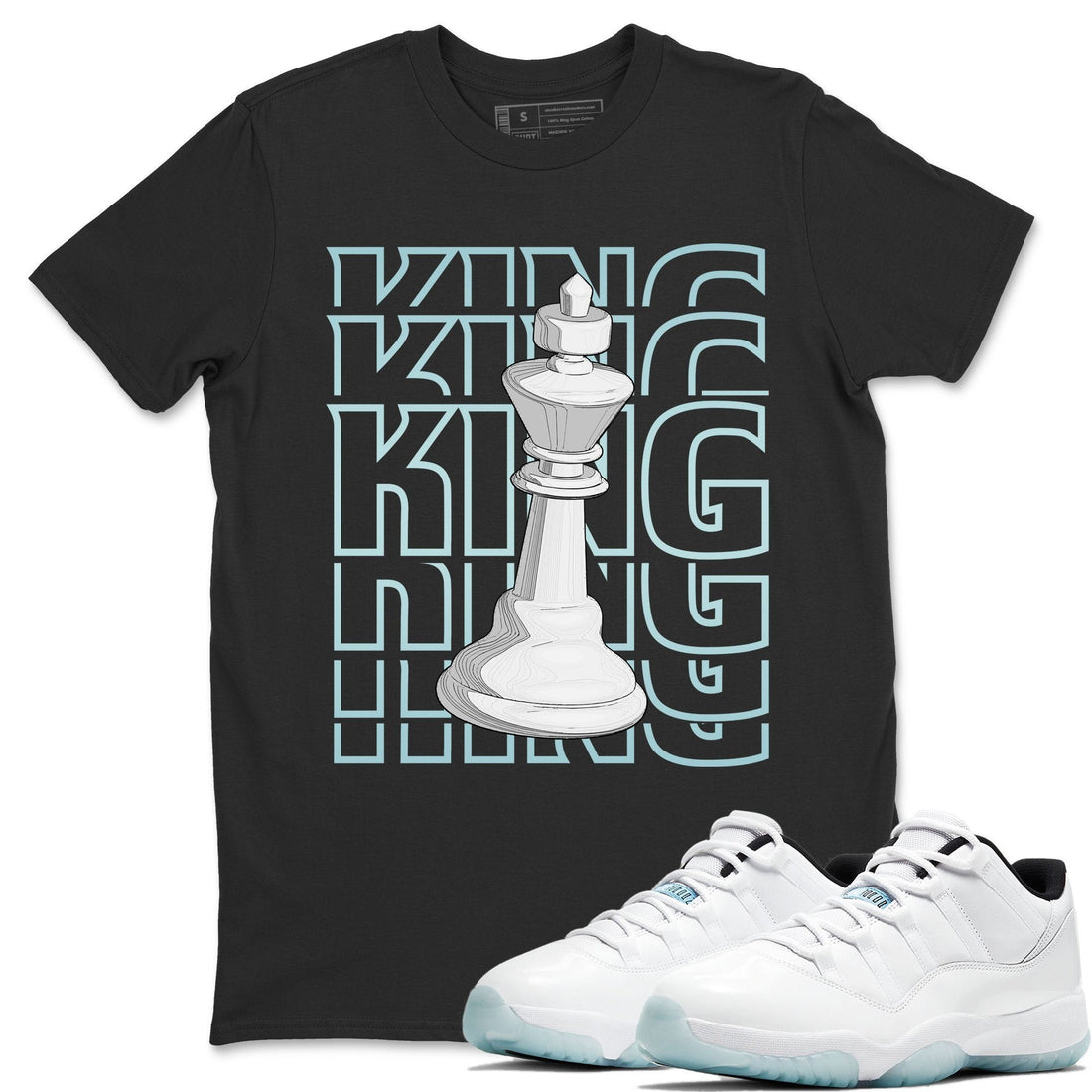 King Unisex Tops - Air Jordan 11 Legend Blue