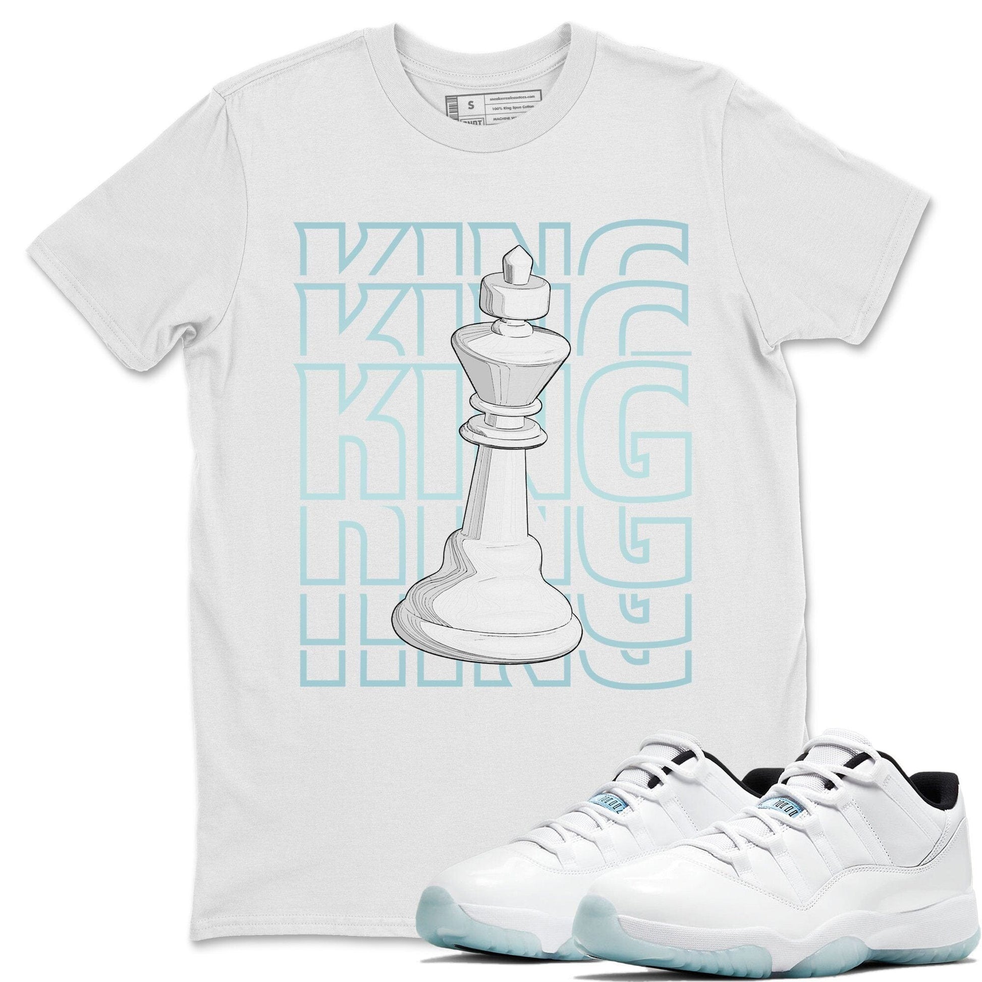 King Unisex Tops - Air Jordan 11 Legend Blue