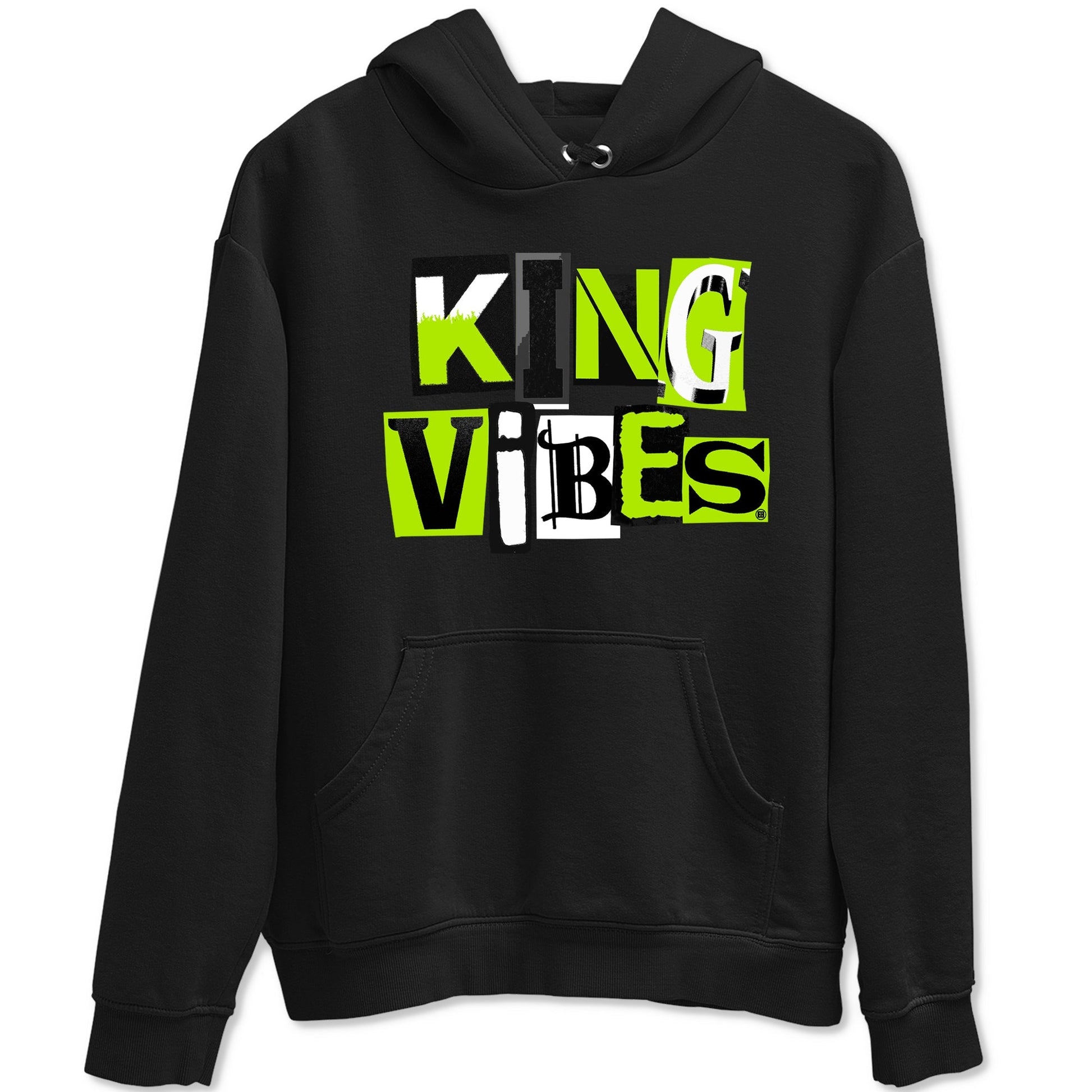 King Vibes Sneaker Tees - Air Foamposite One Black Volt