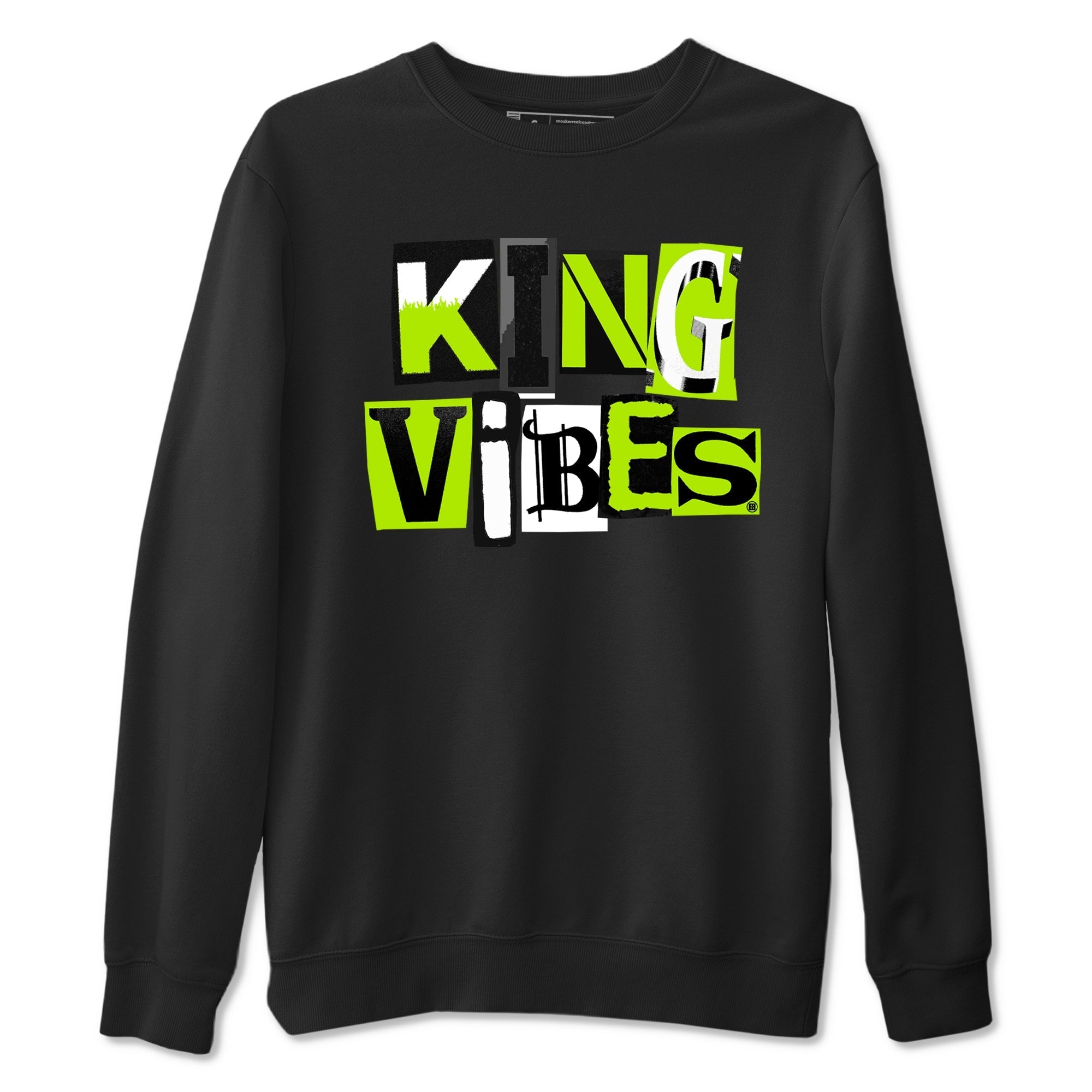 King Vibes Sneaker Tees - Air Foamposite One Black Volt