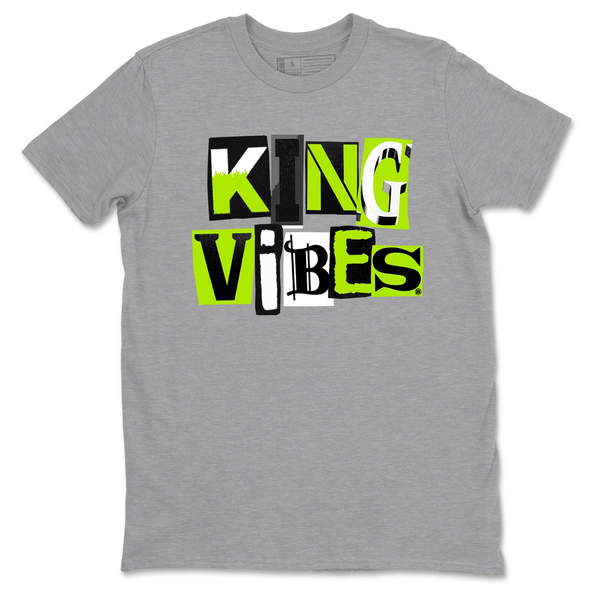 King Vibes Sneaker Tees - Air Foamposite One Black Volt
